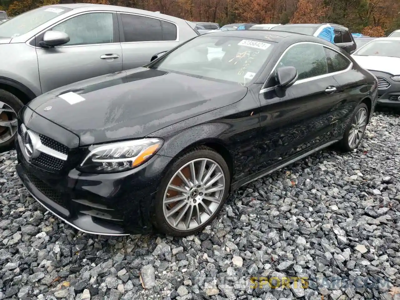 2 Photograph of a damaged car WDDWJ8EB2KF830775 MERCEDES-BENZ C-CLASS 2019