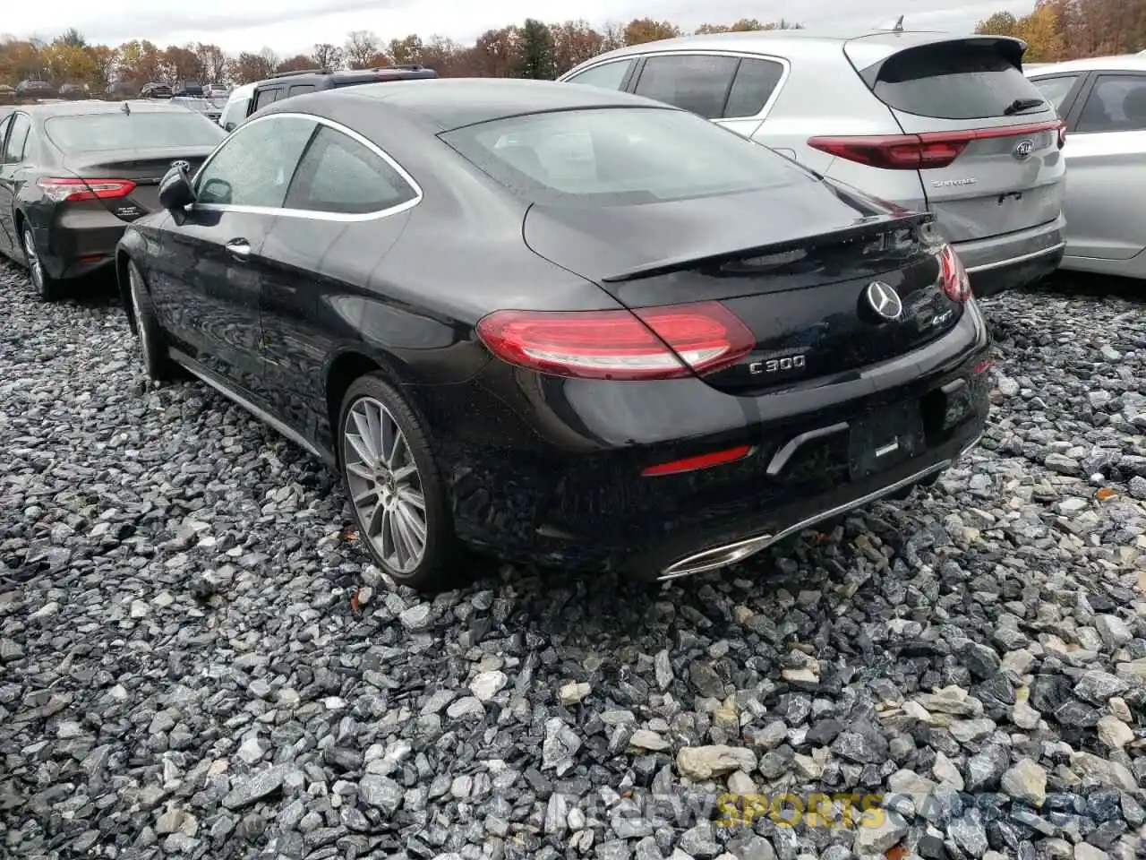 3 Photograph of a damaged car WDDWJ8EB2KF830775 MERCEDES-BENZ C-CLASS 2019