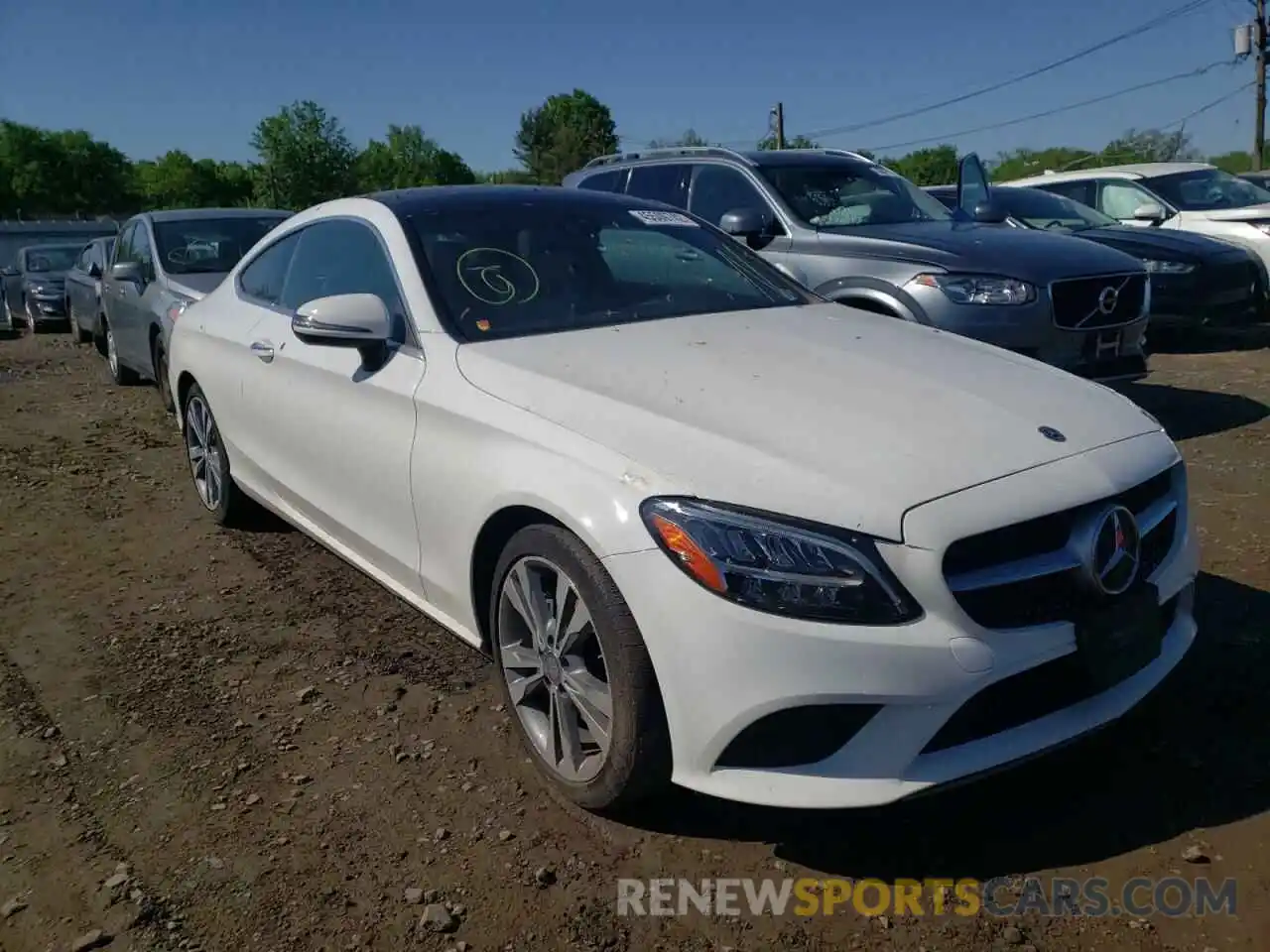 1 Photograph of a damaged car WDDWJ8EB2KF869513 MERCEDES-BENZ C-CLASS 2019