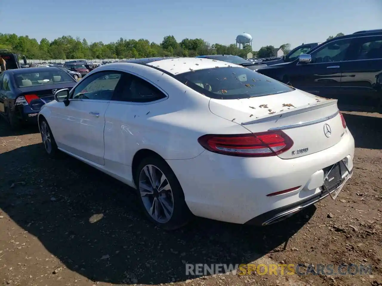 3 Photograph of a damaged car WDDWJ8EB2KF869513 MERCEDES-BENZ C-CLASS 2019