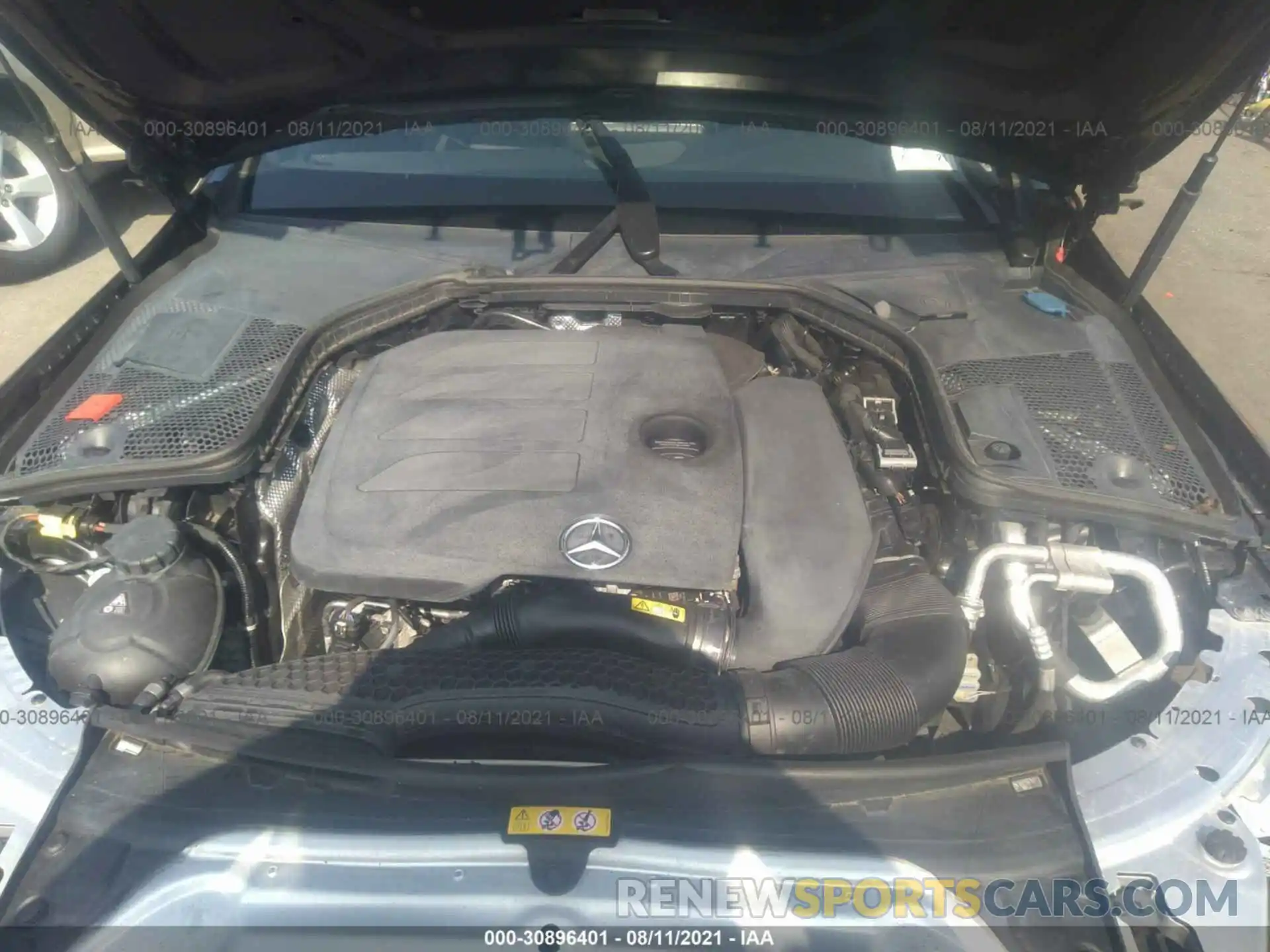 10 Photograph of a damaged car WDDWJ8EB2KF929838 MERCEDES-BENZ C-CLASS 2019