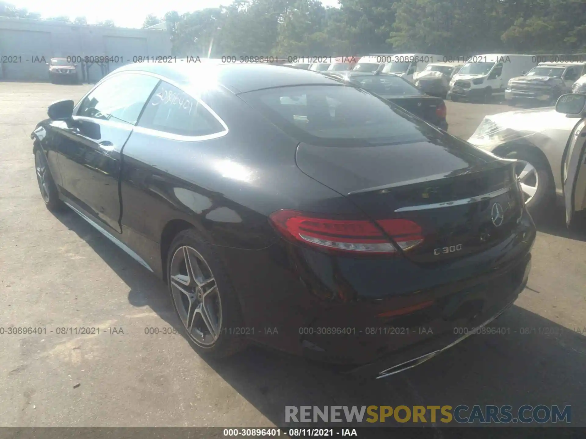 3 Photograph of a damaged car WDDWJ8EB2KF929838 MERCEDES-BENZ C-CLASS 2019