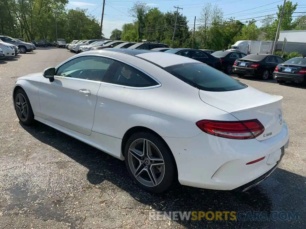 3 Photograph of a damaged car WDDWJ8EB3KF773938 MERCEDES-BENZ C CLASS 2019