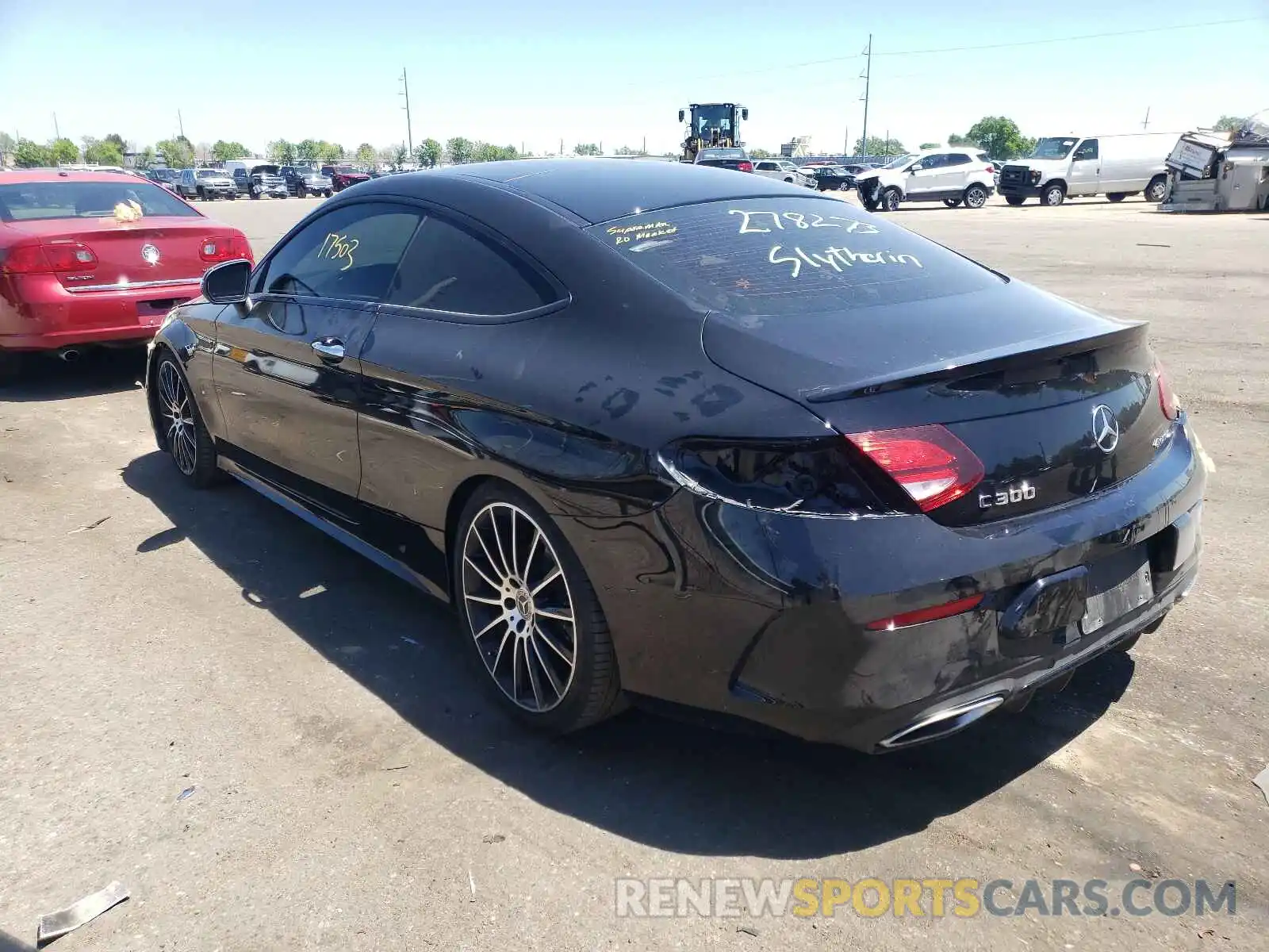 3 Photograph of a damaged car WDDWJ8EB3KF776791 MERCEDES-BENZ C CLASS 2019