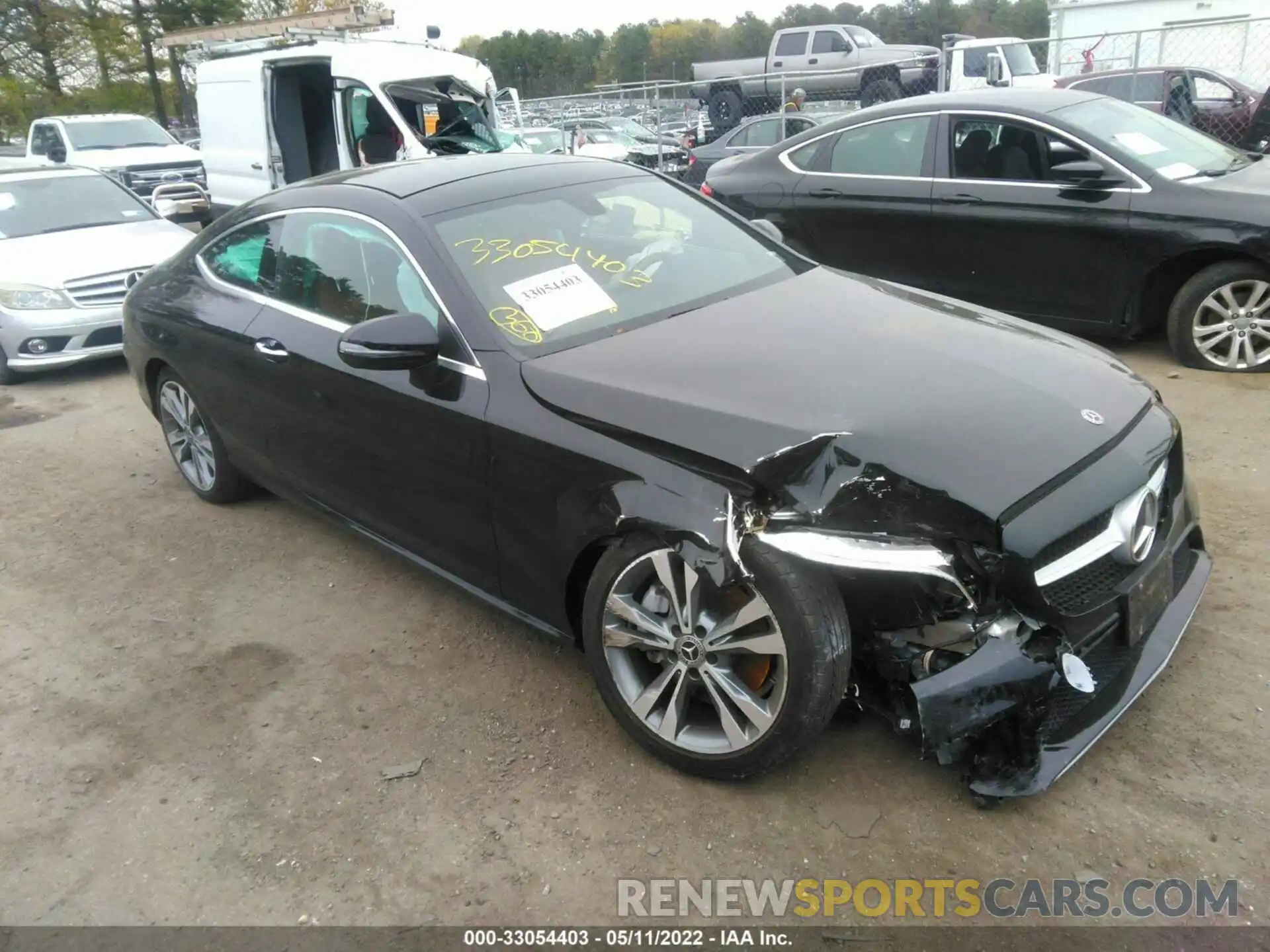 1 Photograph of a damaged car WDDWJ8EB3KF872128 MERCEDES-BENZ C-CLASS 2019