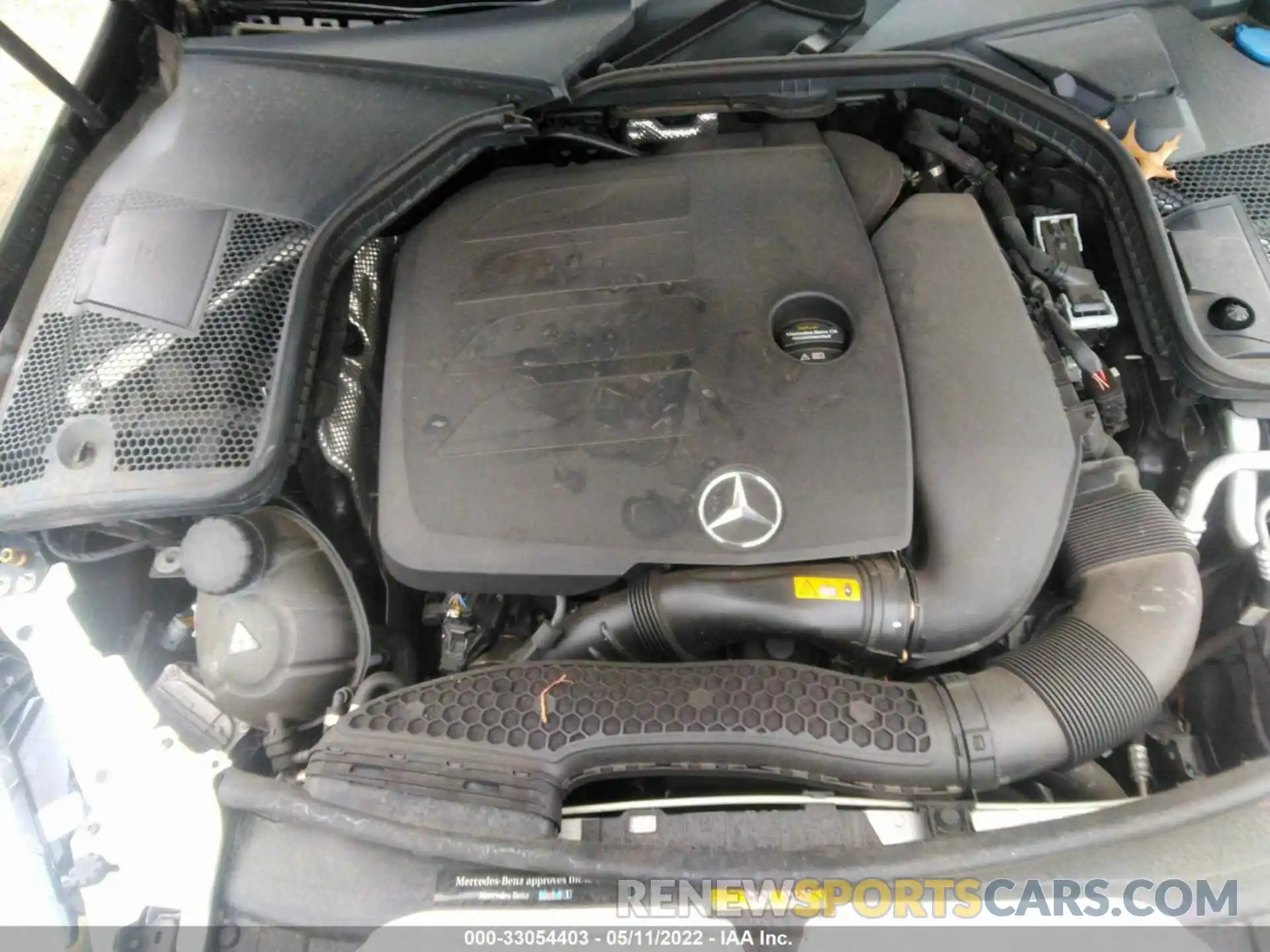 10 Photograph of a damaged car WDDWJ8EB3KF872128 MERCEDES-BENZ C-CLASS 2019