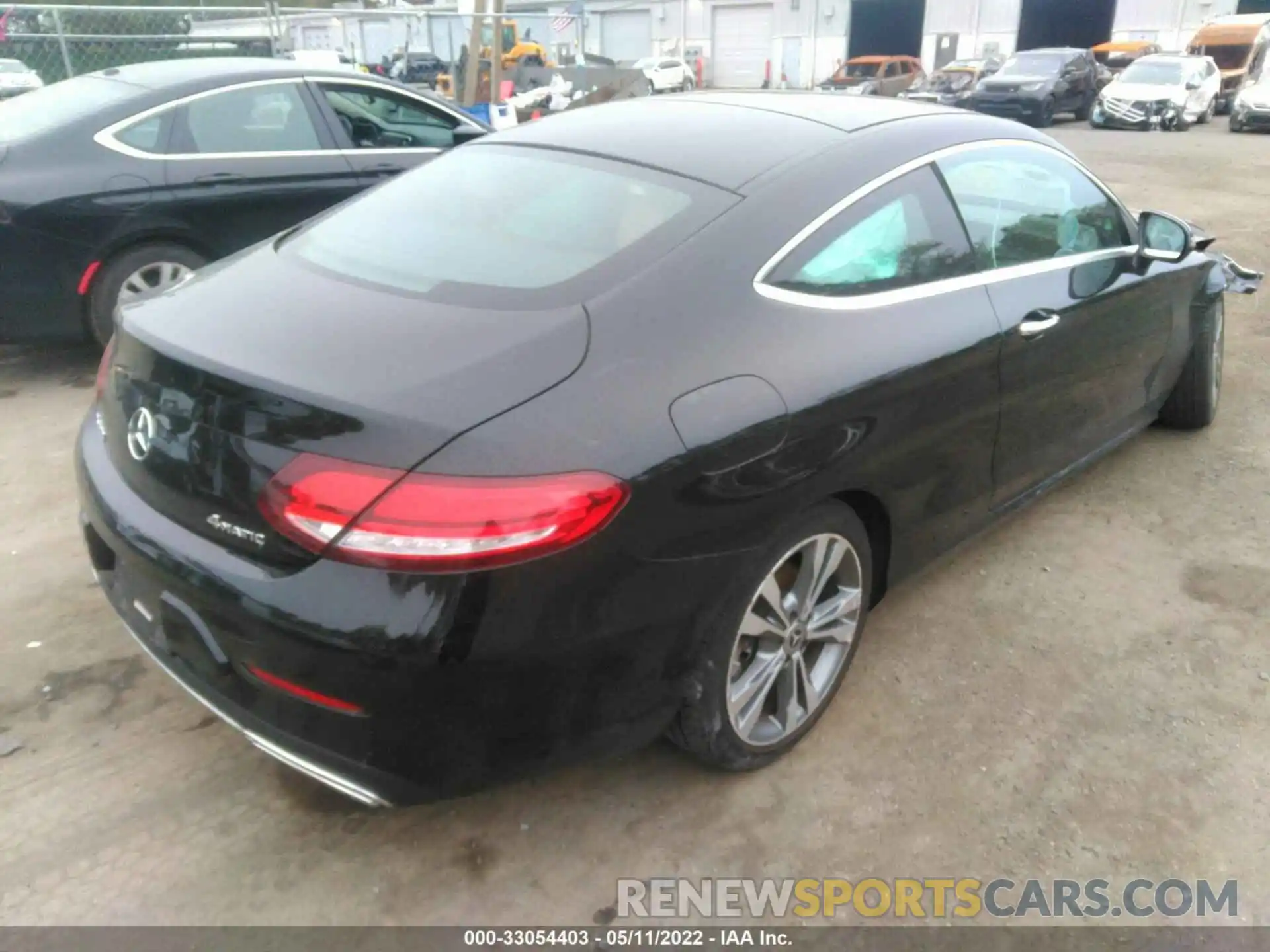 4 Photograph of a damaged car WDDWJ8EB3KF872128 MERCEDES-BENZ C-CLASS 2019