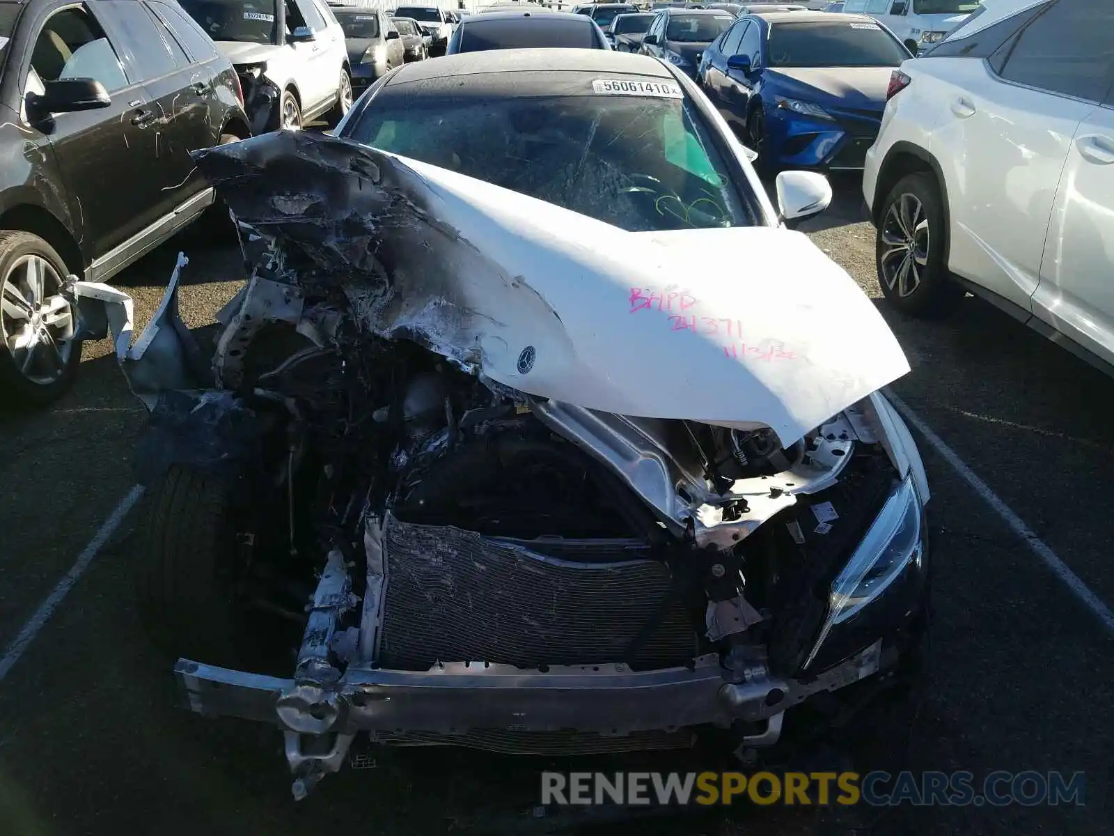 9 Photograph of a damaged car WDDWJ8EB4KF769400 MERCEDES-BENZ C CLASS 2019