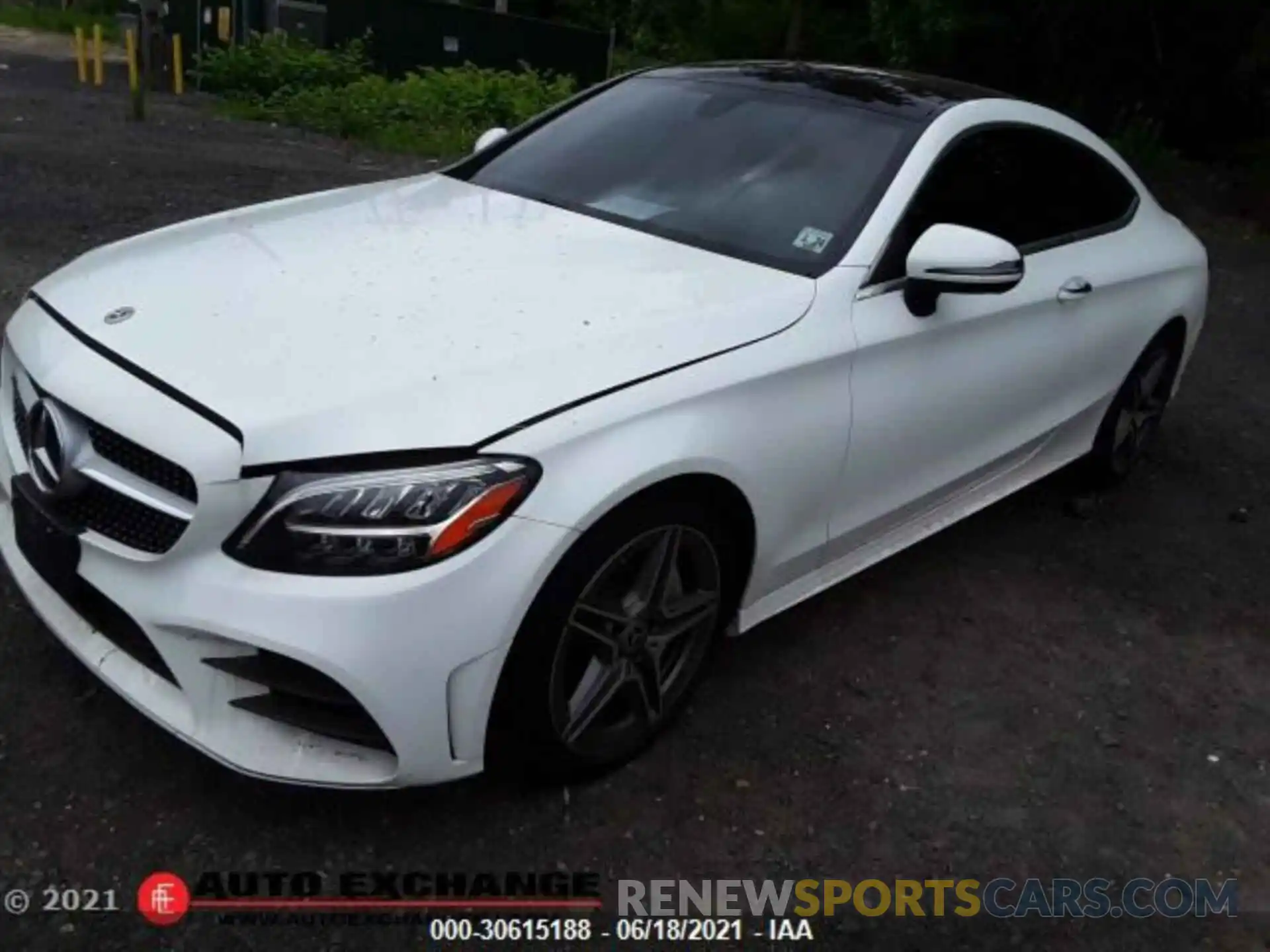 1 Photograph of a damaged car WDDWJ8EB4KF835234 MERCEDES-BENZ C-CLASS 2019