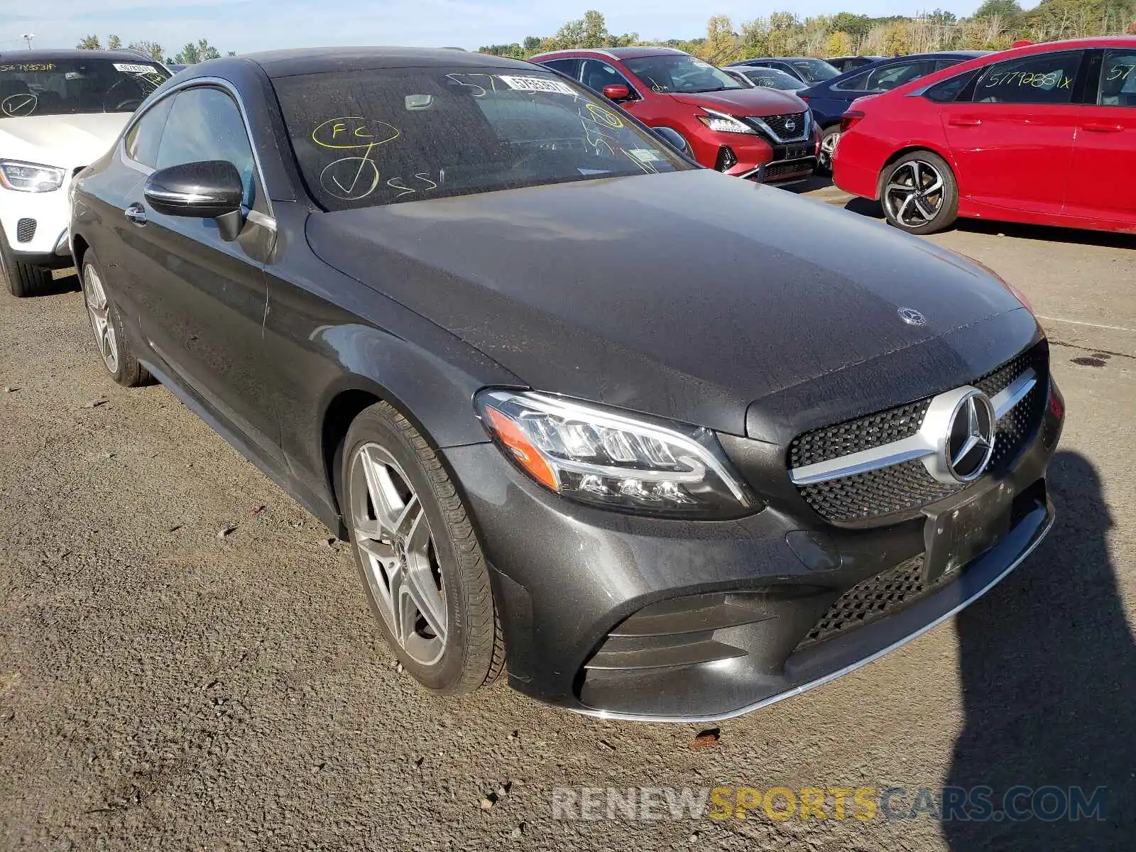 1 Photograph of a damaged car WDDWJ8EB5KF778753 MERCEDES-BENZ C-CLASS 2019