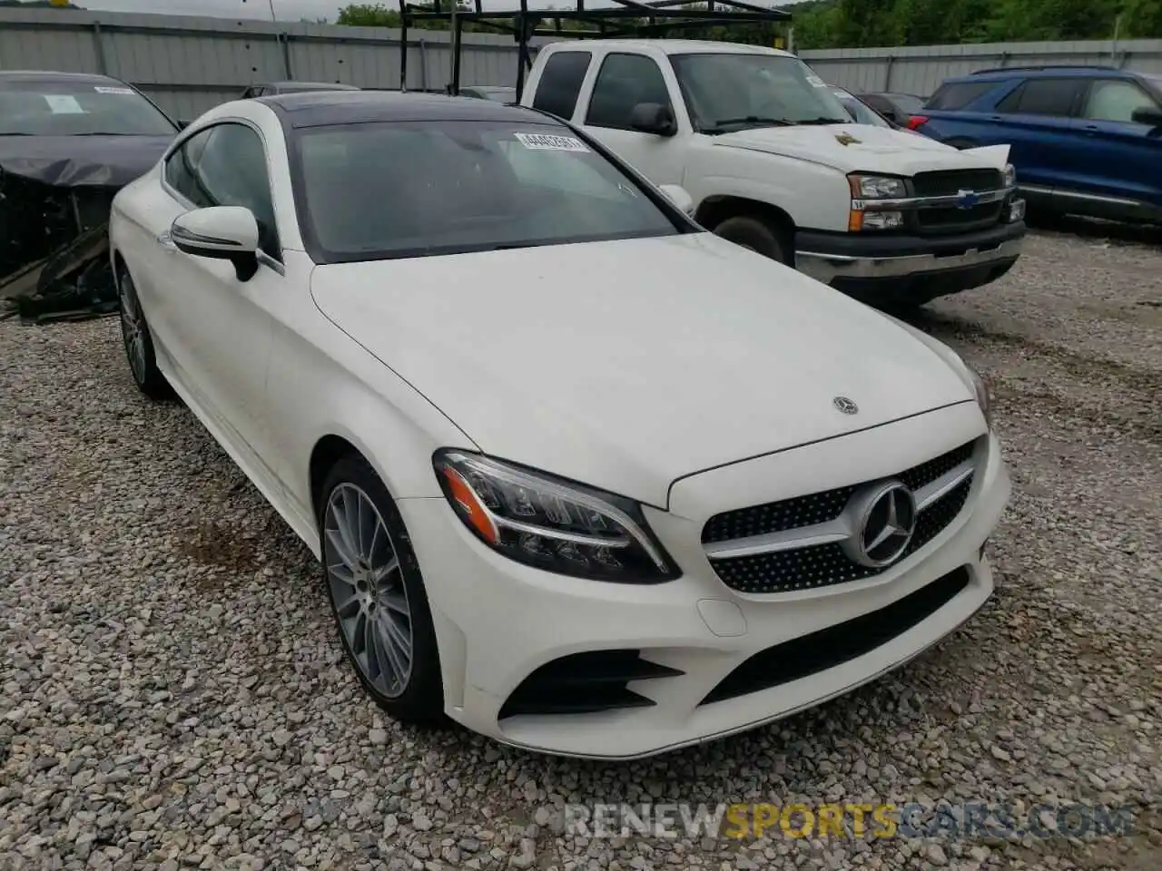 1 Photograph of a damaged car WDDWJ8EB5KF832777 MERCEDES-BENZ C CLASS 2019