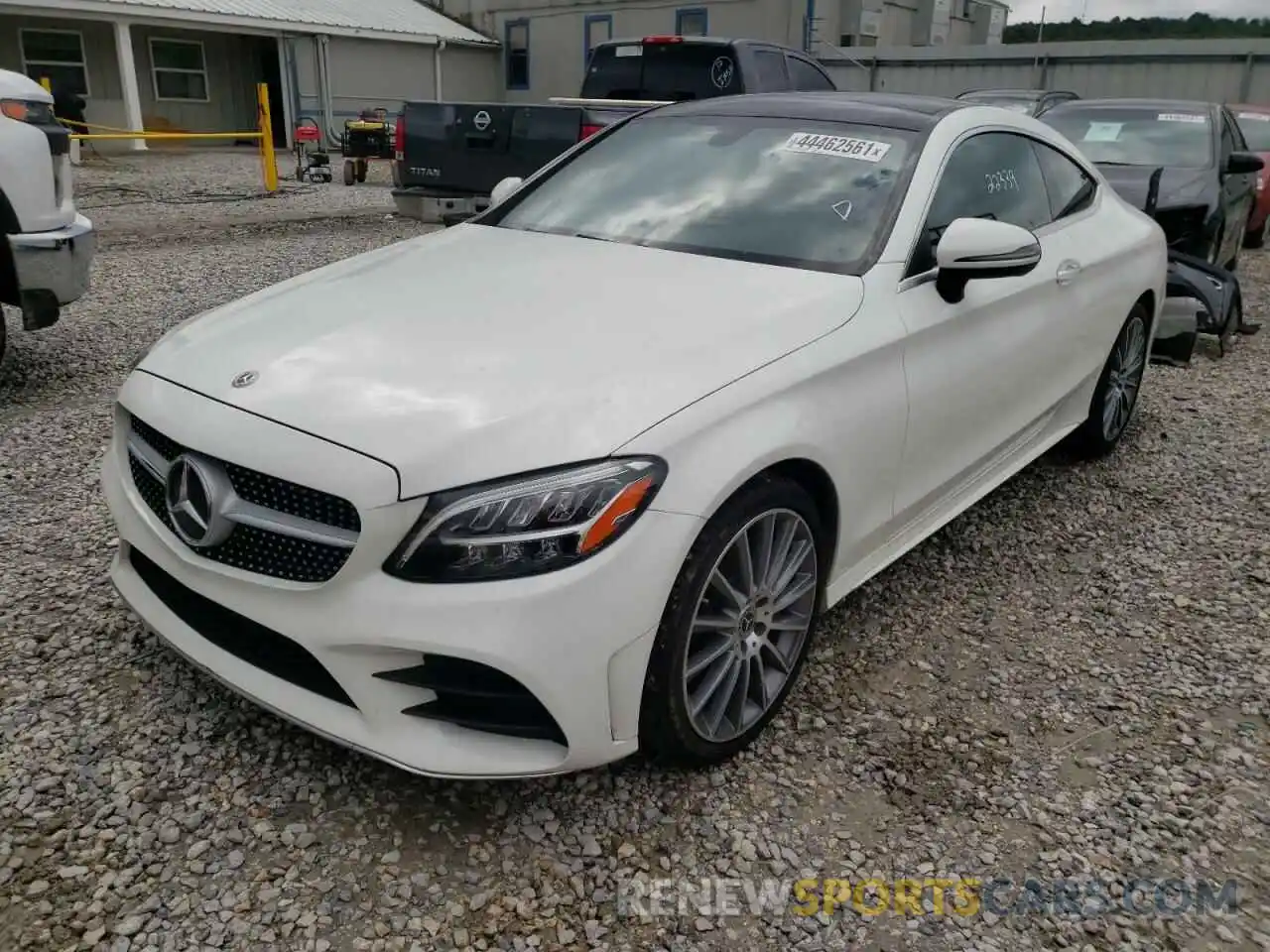 2 Photograph of a damaged car WDDWJ8EB5KF832777 MERCEDES-BENZ C CLASS 2019