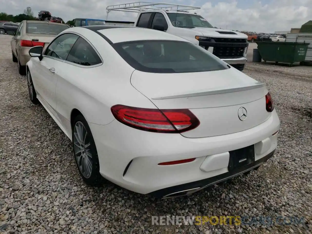 3 Photograph of a damaged car WDDWJ8EB5KF832777 MERCEDES-BENZ C CLASS 2019