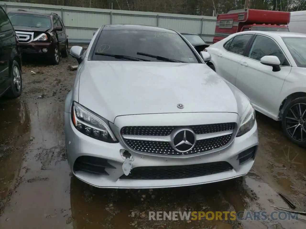 9 Photograph of a damaged car WDDWJ8EB5KF837185 MERCEDES-BENZ C-CLASS 2019