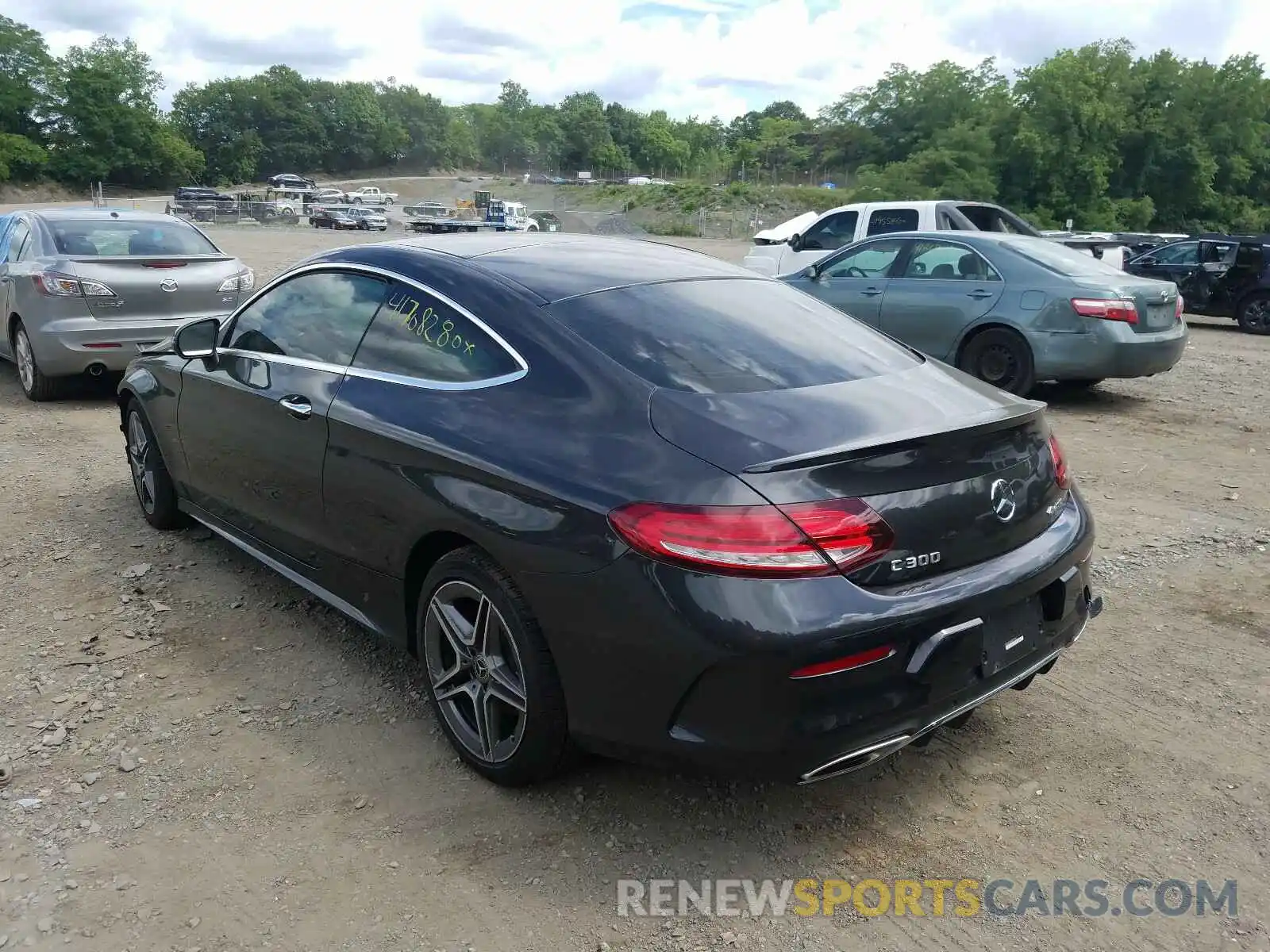 3 Photograph of a damaged car WDDWJ8EB6KF771911 MERCEDES-BENZ C CLASS 2019