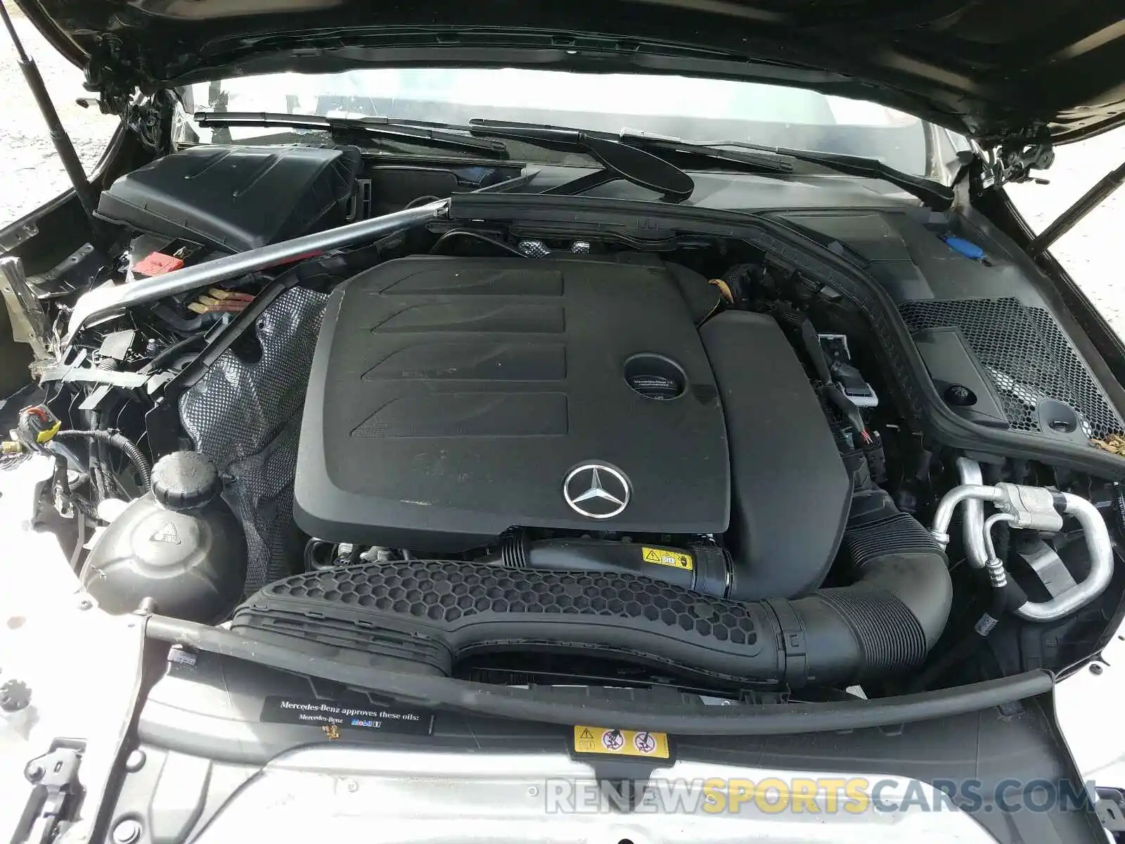 7 Photograph of a damaged car WDDWJ8EB6KF771911 MERCEDES-BENZ C CLASS 2019