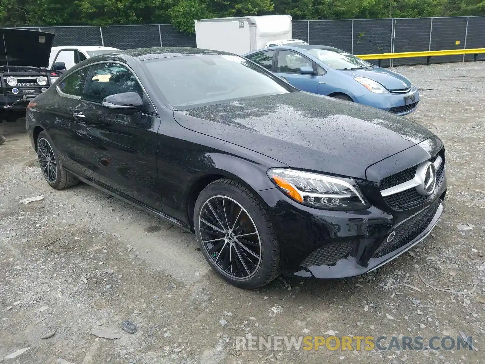 1 Photograph of a damaged car WDDWJ8EB6KF782424 MERCEDES-BENZ C CLASS 2019