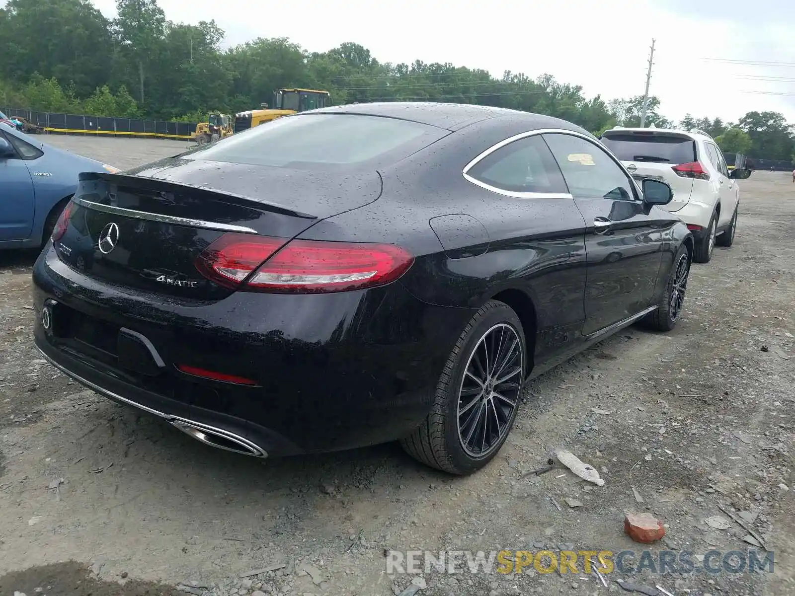 4 Photograph of a damaged car WDDWJ8EB6KF782424 MERCEDES-BENZ C CLASS 2019