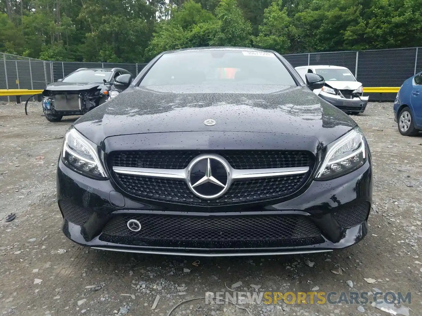 9 Photograph of a damaged car WDDWJ8EB6KF782424 MERCEDES-BENZ C CLASS 2019