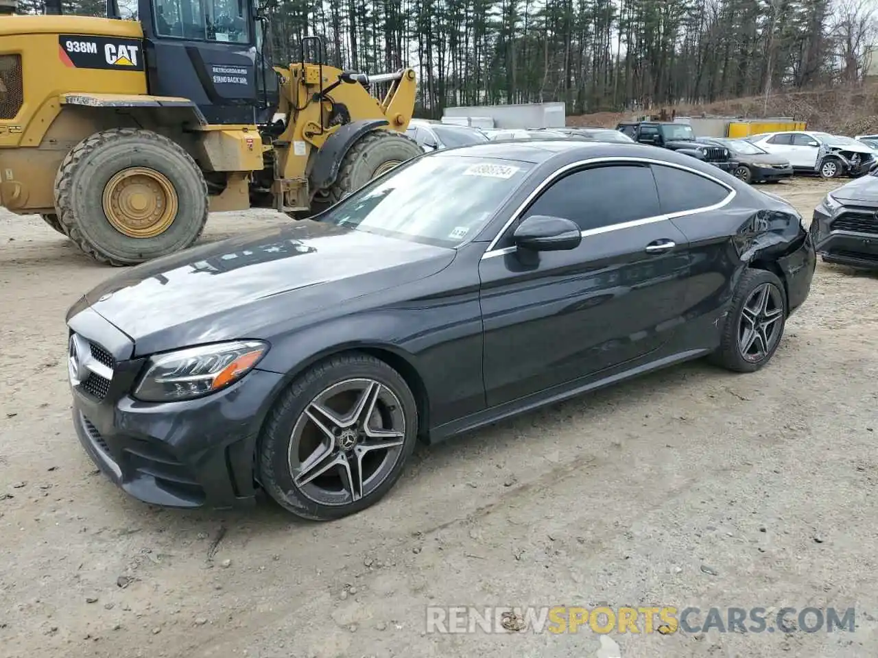 1 Photograph of a damaged car WDDWJ8EB6KF833176 MERCEDES-BENZ C-CLASS 2019