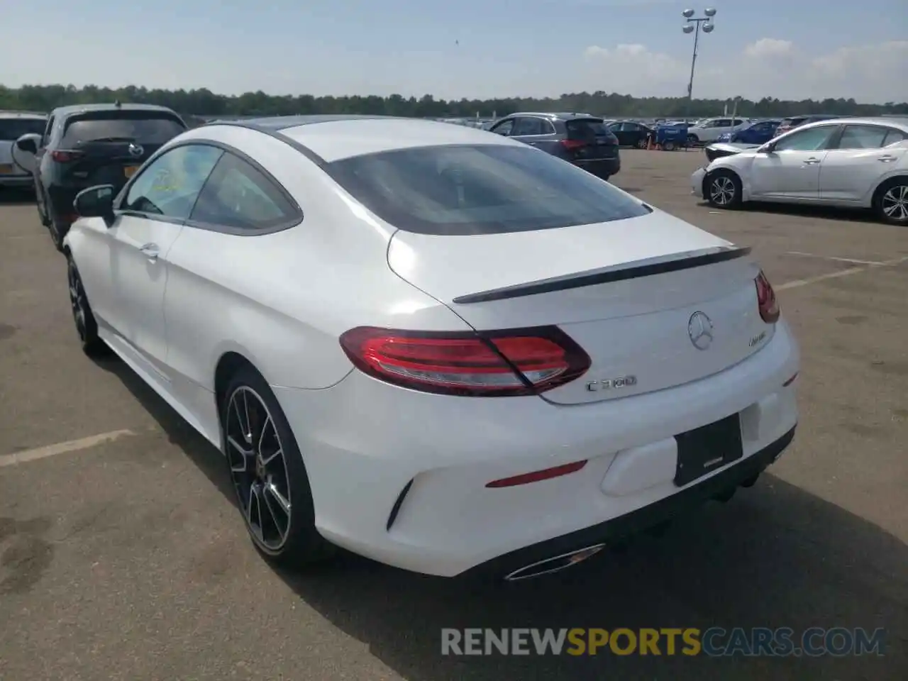 3 Photograph of a damaged car WDDWJ8EB6KF852200 MERCEDES-BENZ C-CLASS 2019