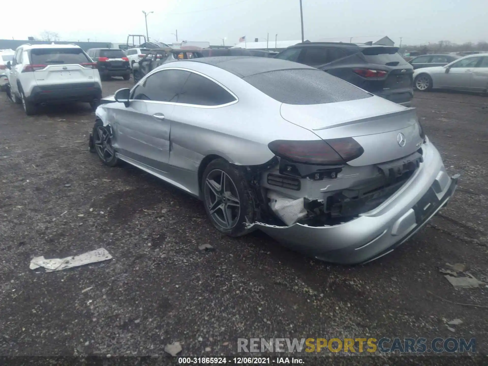 3 Photograph of a damaged car WDDWJ8EB7KF806911 MERCEDES-BENZ C-CLASS 2019