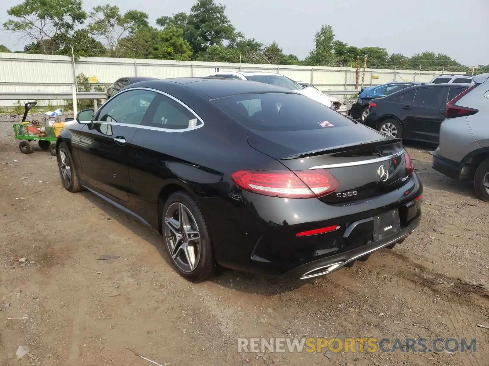 3 Photograph of a damaged car WDDWJ8EB7KF813406 MERCEDES-BENZ C-CLASS 2019