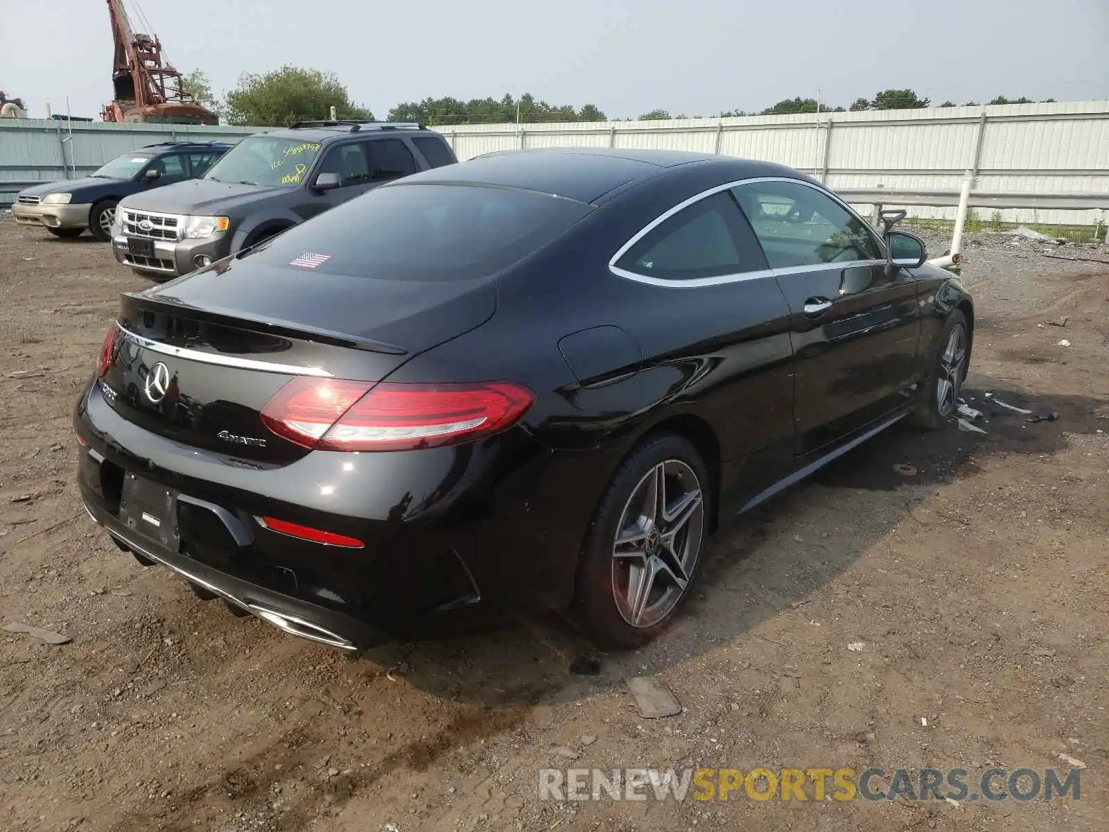 4 Photograph of a damaged car WDDWJ8EB7KF813406 MERCEDES-BENZ C-CLASS 2019