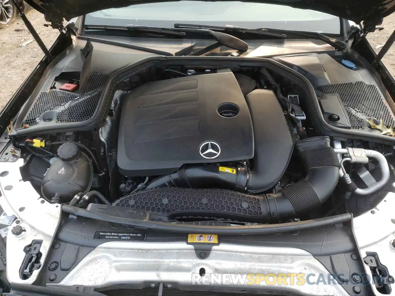 7 Photograph of a damaged car WDDWJ8EB7KF813406 MERCEDES-BENZ C-CLASS 2019