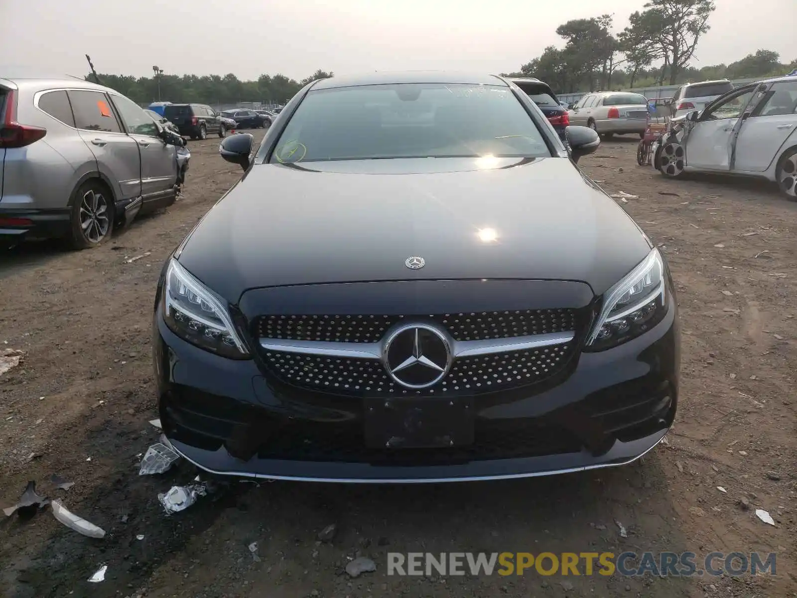 9 Photograph of a damaged car WDDWJ8EB7KF813406 MERCEDES-BENZ C-CLASS 2019