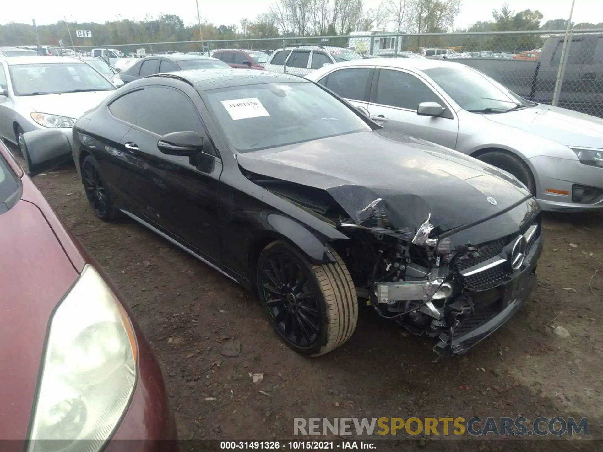 1 Photograph of a damaged car WDDWJ8EB7KF869085 MERCEDES-BENZ C-CLASS 2019