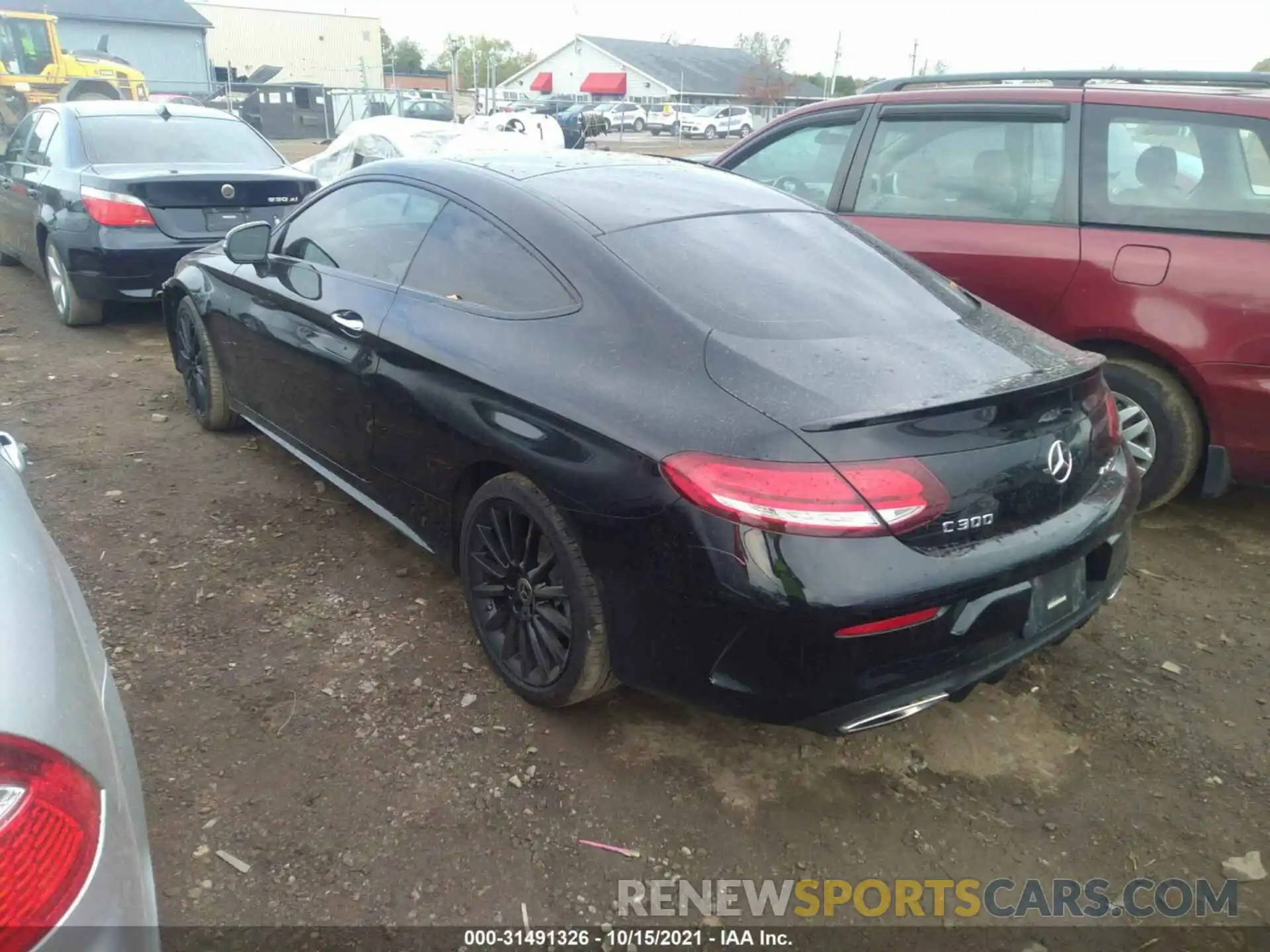 3 Photograph of a damaged car WDDWJ8EB7KF869085 MERCEDES-BENZ C-CLASS 2019