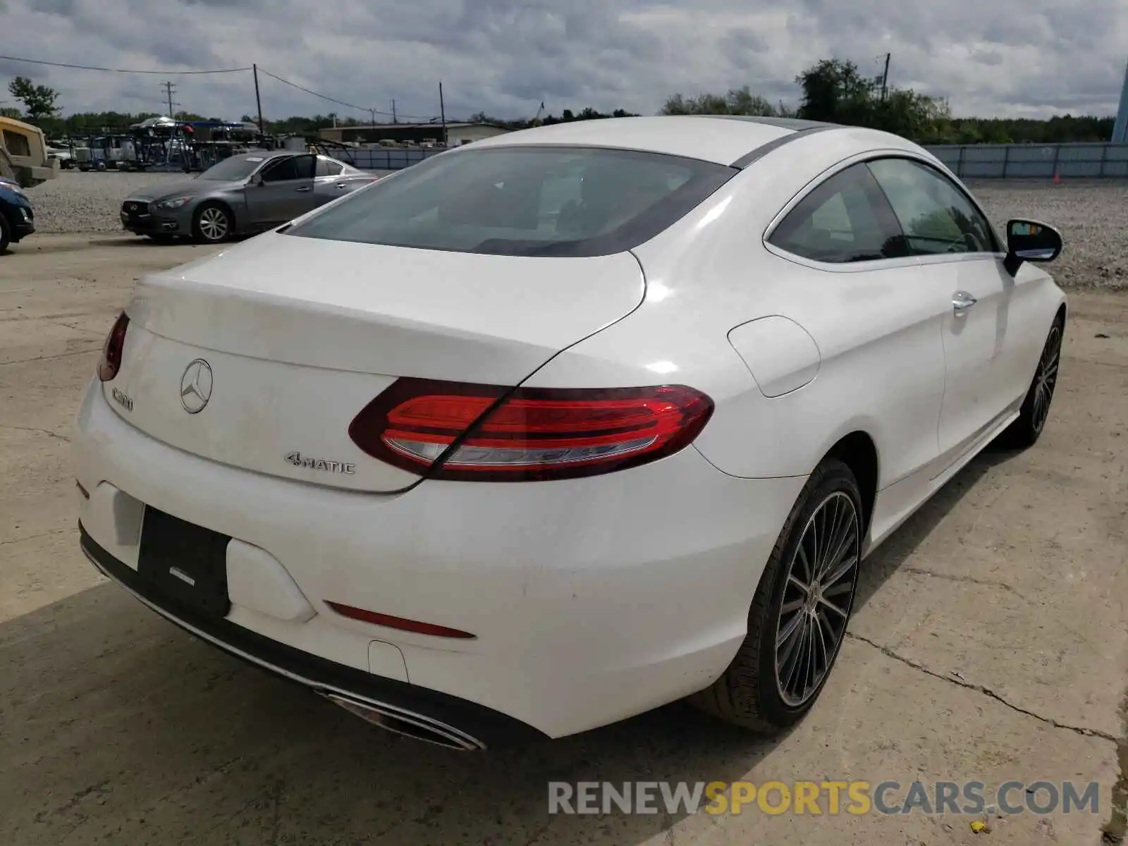 4 Photograph of a damaged car WDDWJ8EB8KF771747 MERCEDES-BENZ C-CLASS 2019