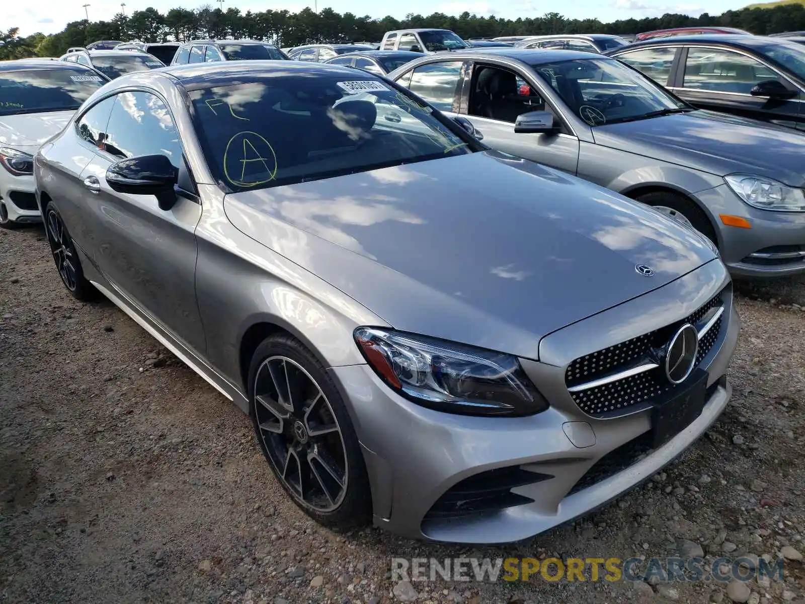 1 Photograph of a damaged car WDDWJ8EB8KF773515 MERCEDES-BENZ C-CLASS 2019