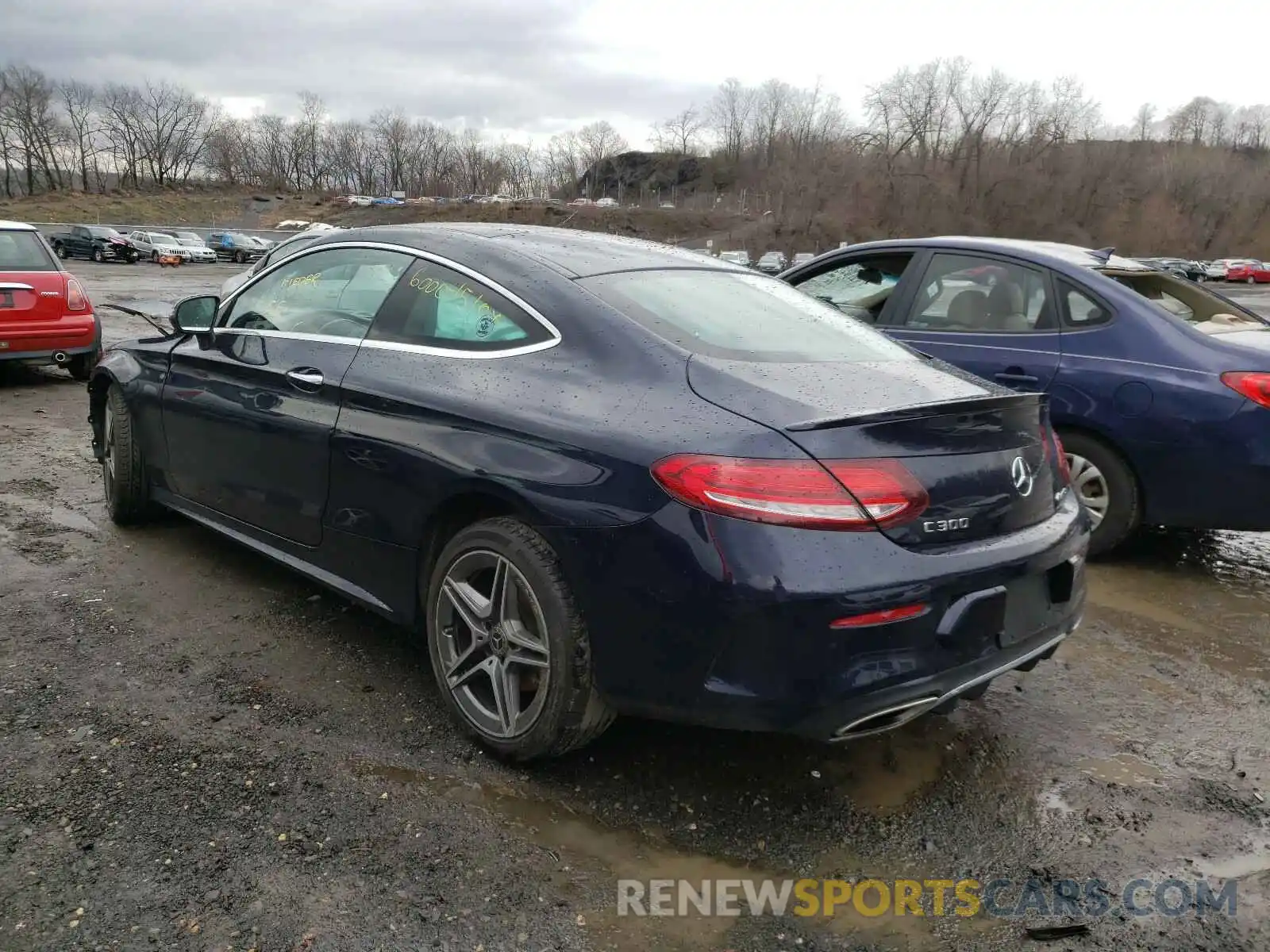 3 Photograph of a damaged car WDDWJ8EB8KF774244 MERCEDES-BENZ C CLASS 2019