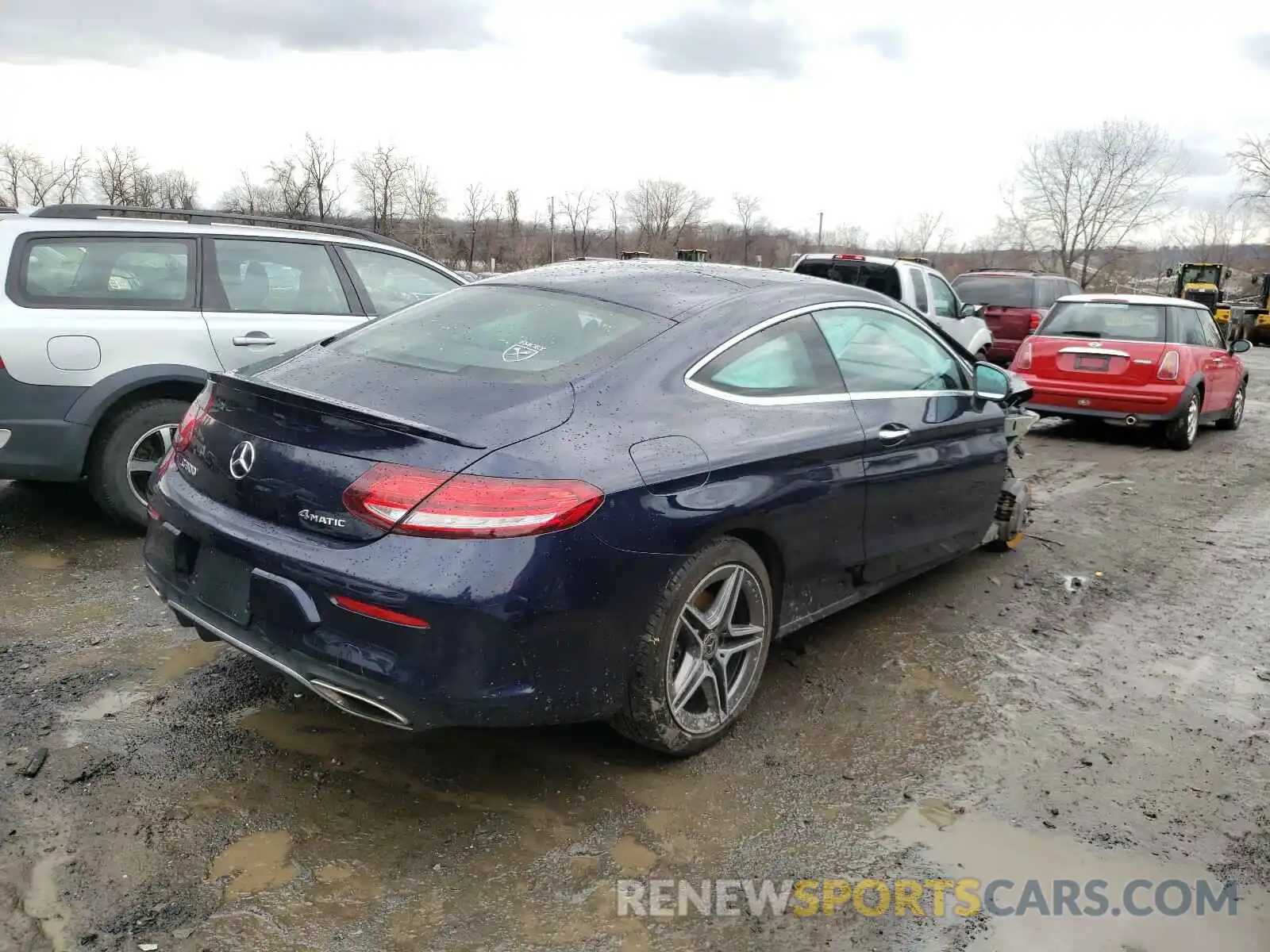 4 Photograph of a damaged car WDDWJ8EB8KF774244 MERCEDES-BENZ C CLASS 2019