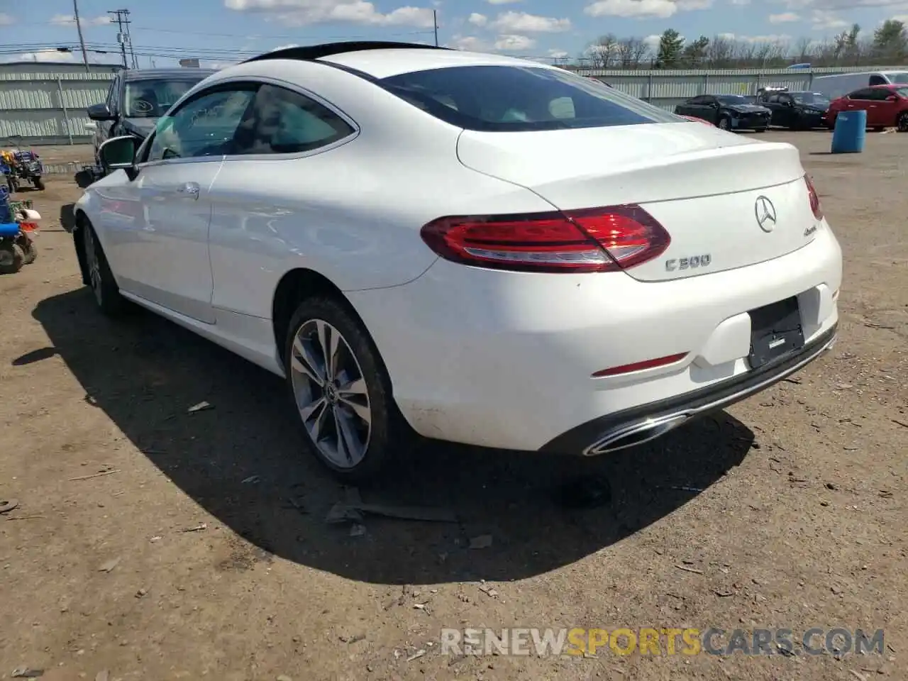 3 Photograph of a damaged car WDDWJ8EB8KF793442 MERCEDES-BENZ C-CLASS 2019