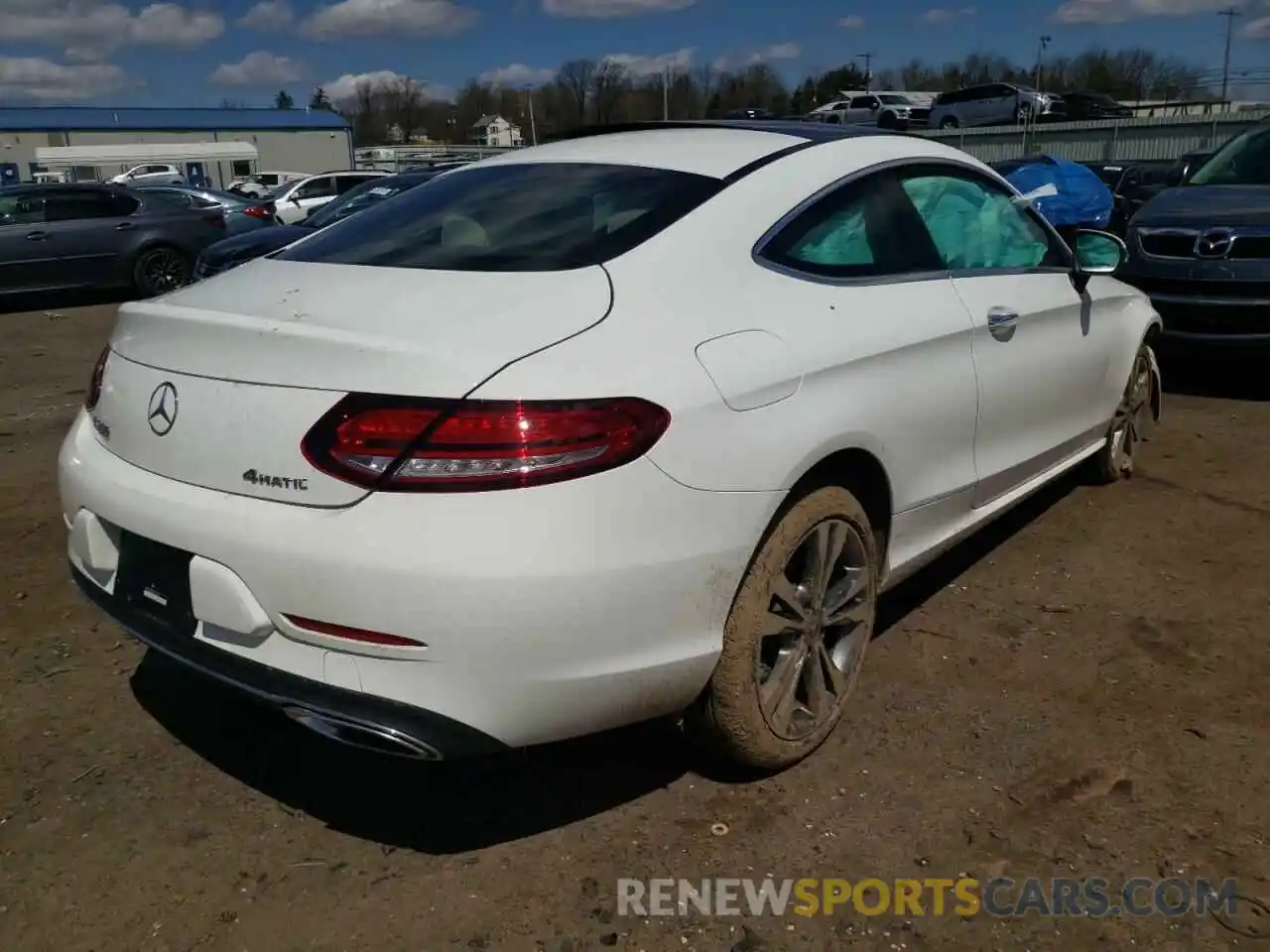 4 Photograph of a damaged car WDDWJ8EB8KF793442 MERCEDES-BENZ C-CLASS 2019