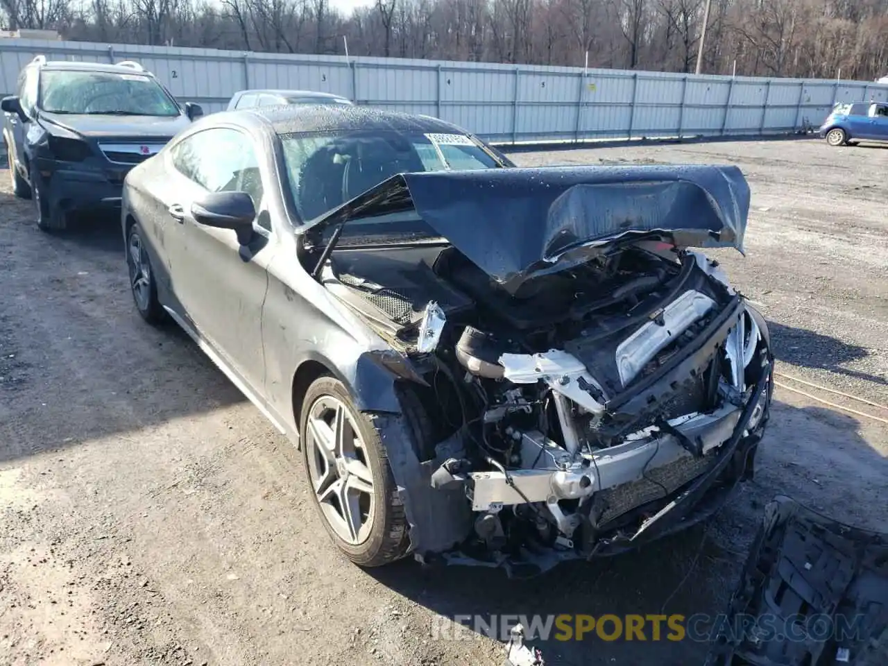 1 Photograph of a damaged car WDDWJ8EB8KF815696 MERCEDES-BENZ C-CLASS 2019