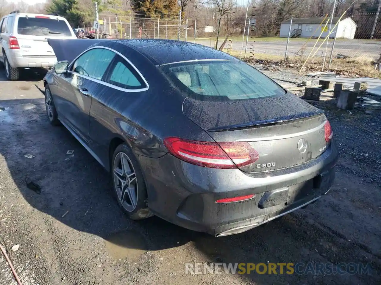 3 Photograph of a damaged car WDDWJ8EB8KF815696 MERCEDES-BENZ C-CLASS 2019