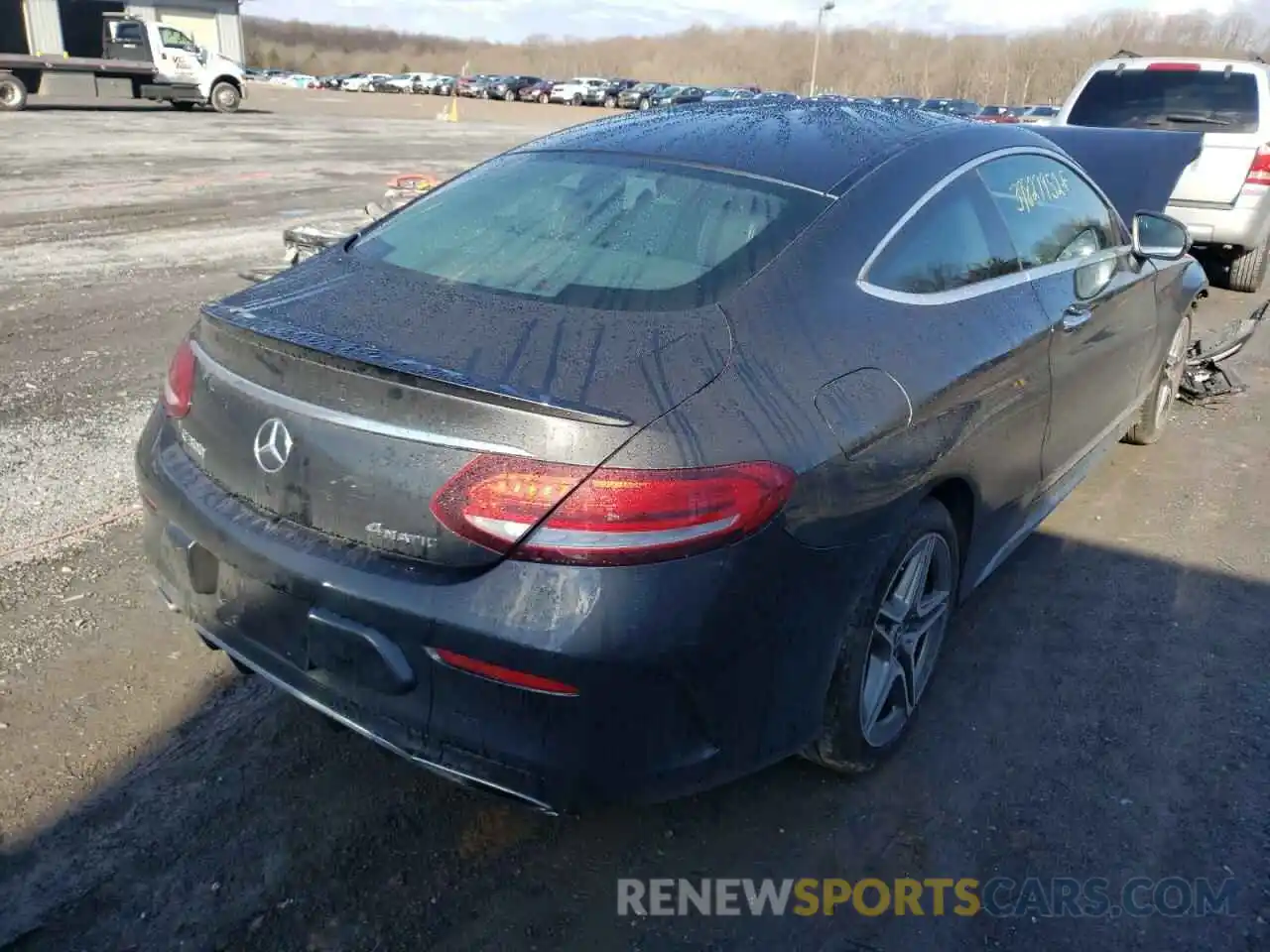 4 Photograph of a damaged car WDDWJ8EB8KF815696 MERCEDES-BENZ C-CLASS 2019