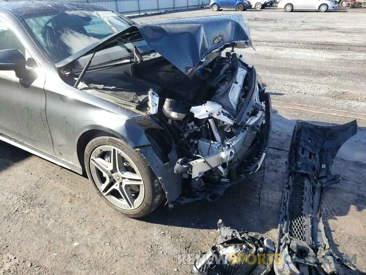 9 Photograph of a damaged car WDDWJ8EB8KF815696 MERCEDES-BENZ C-CLASS 2019