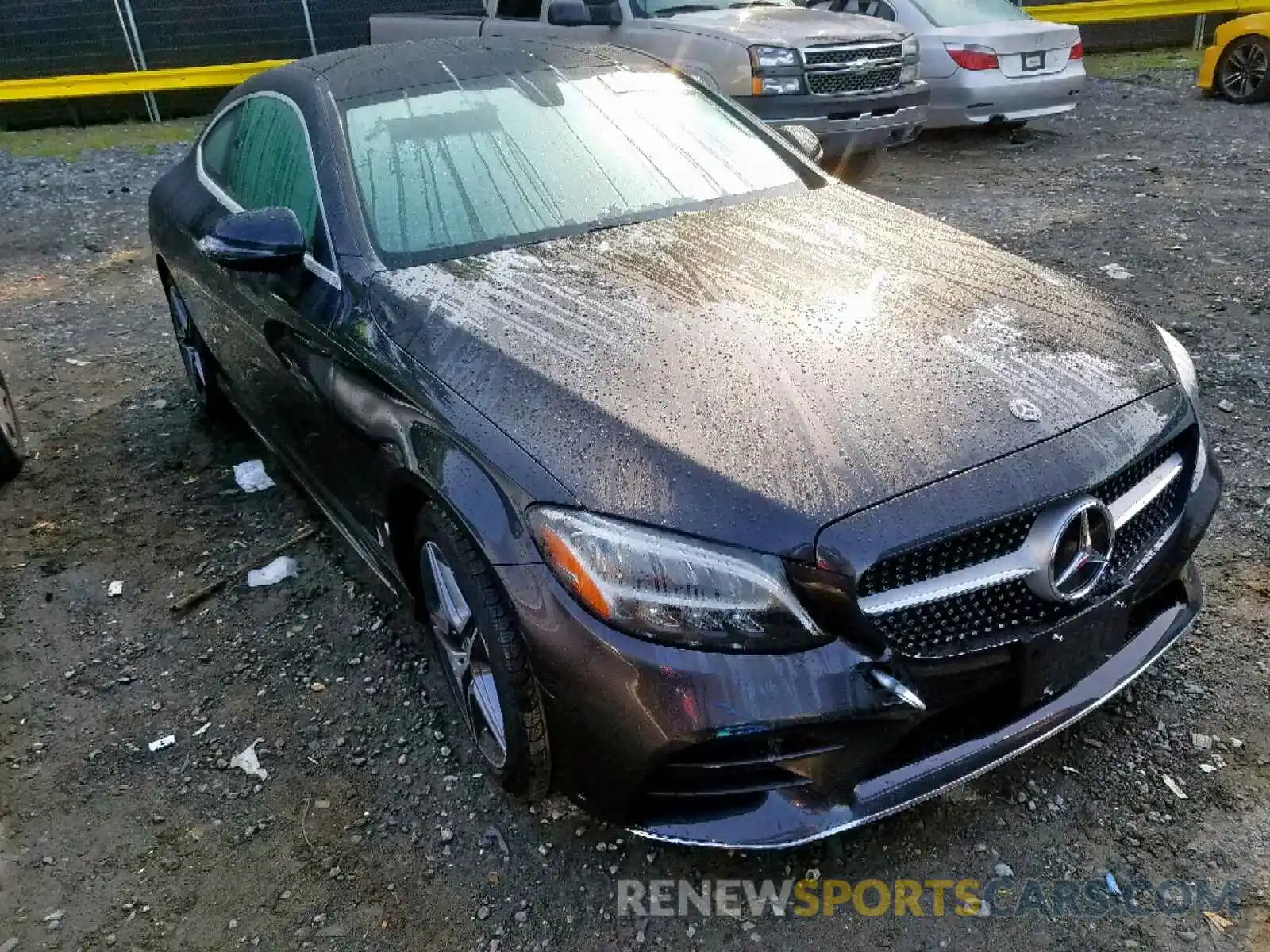 1 Photograph of a damaged car WDDWJ8EB8KF836600 MERCEDES-BENZ C CLASS 2019