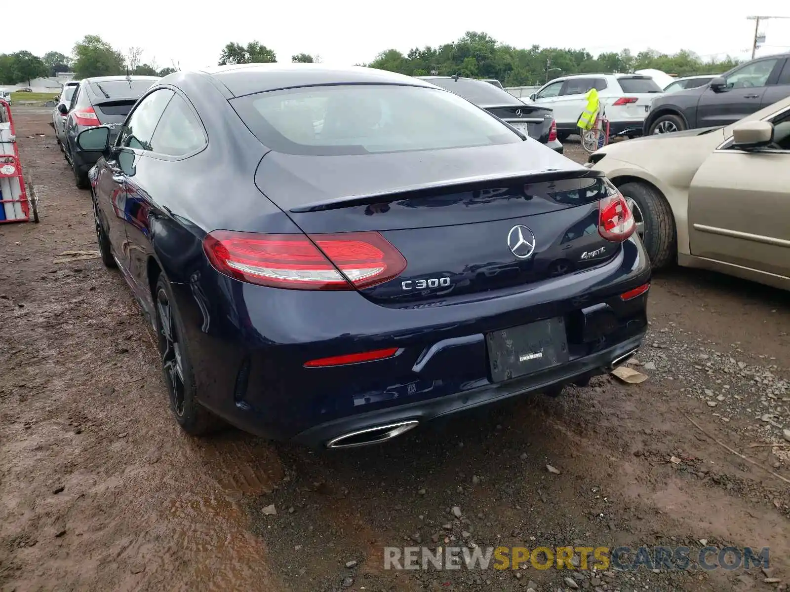 3 Photograph of a damaged car WDDWJ8EB8KF843837 MERCEDES-BENZ C-CLASS 2019