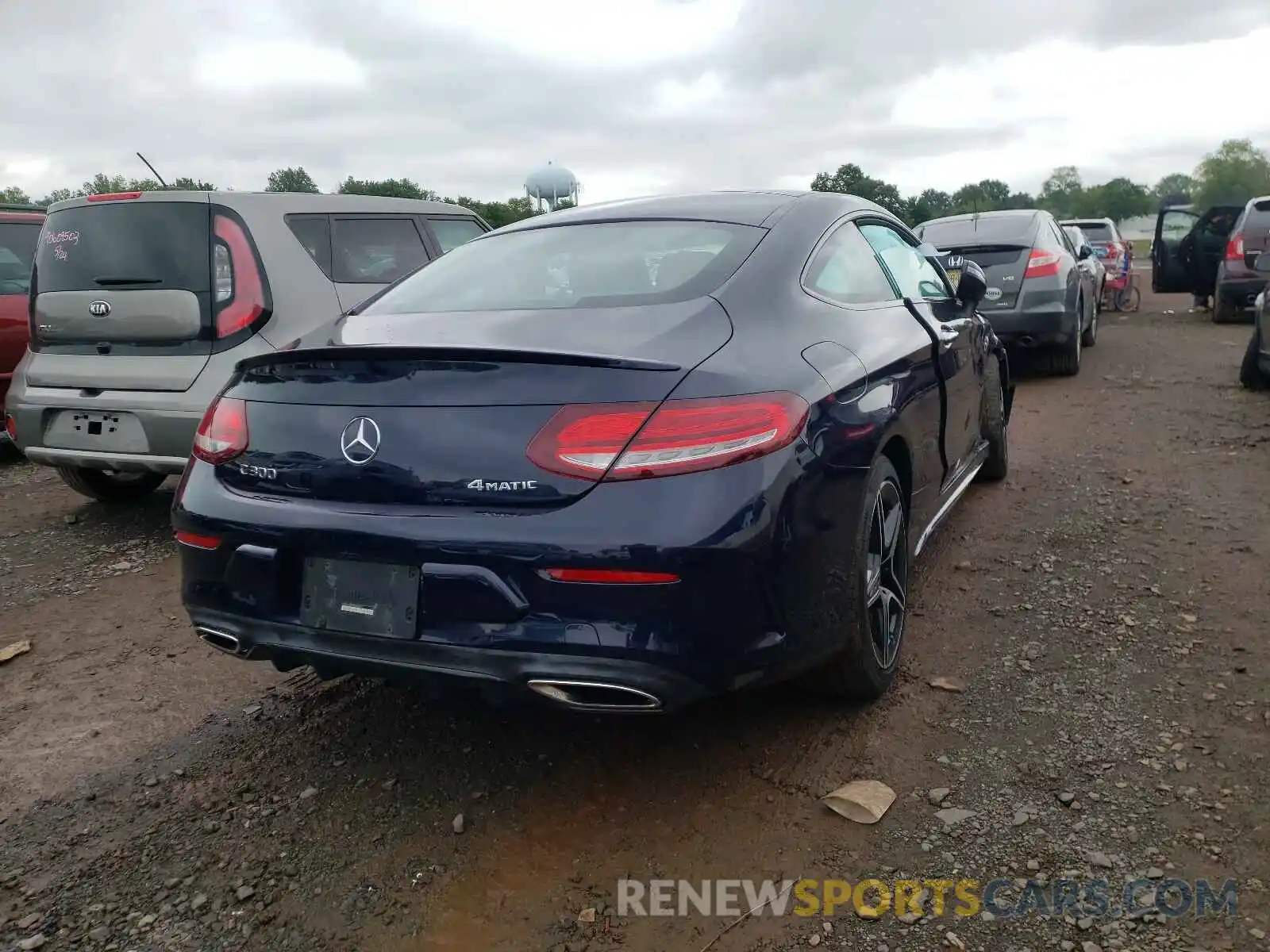 4 Photograph of a damaged car WDDWJ8EB8KF843837 MERCEDES-BENZ C-CLASS 2019