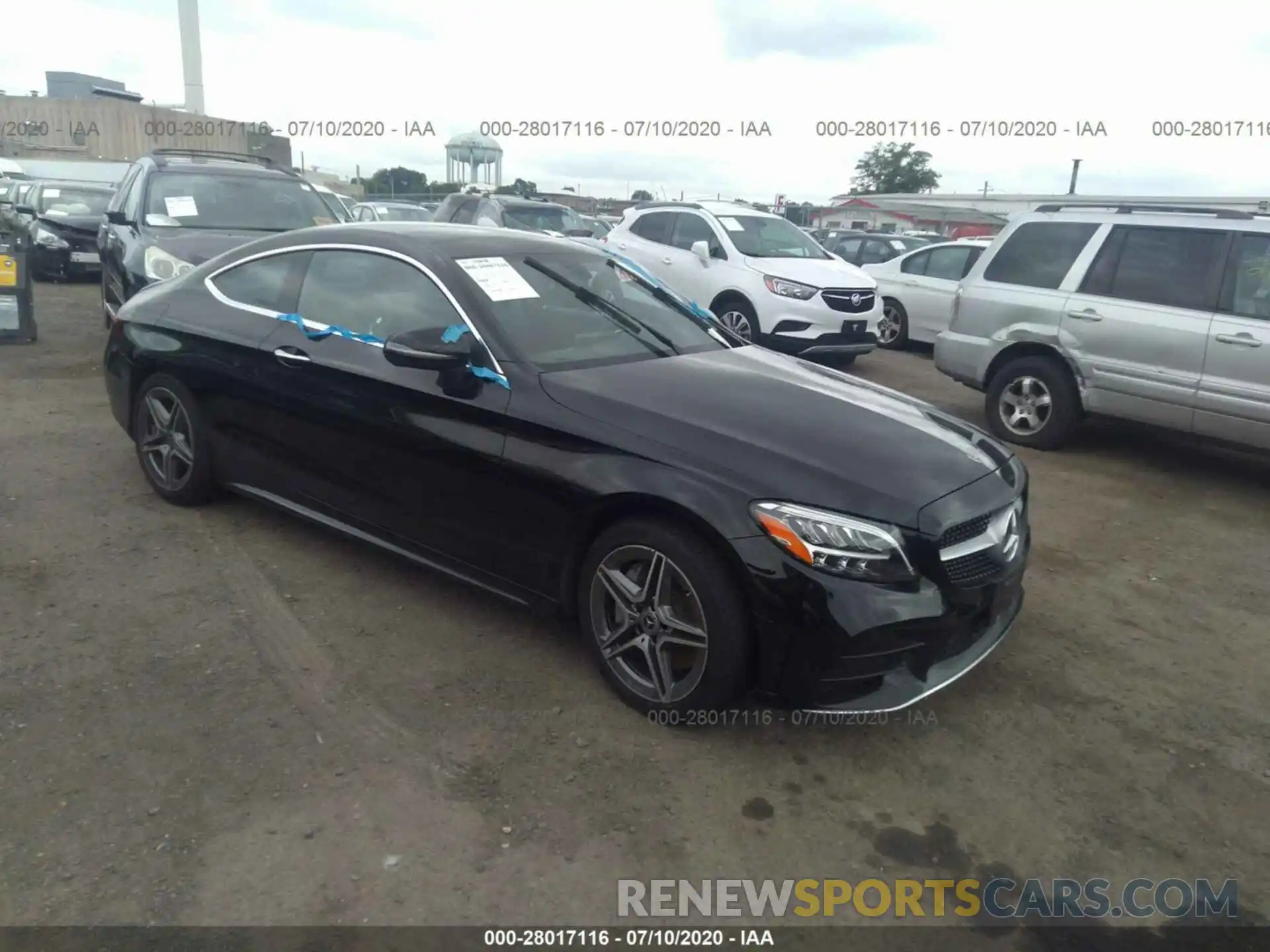 1 Photograph of a damaged car WDDWJ8EB8KF855728 MERCEDES-BENZ C-CLASS 2019