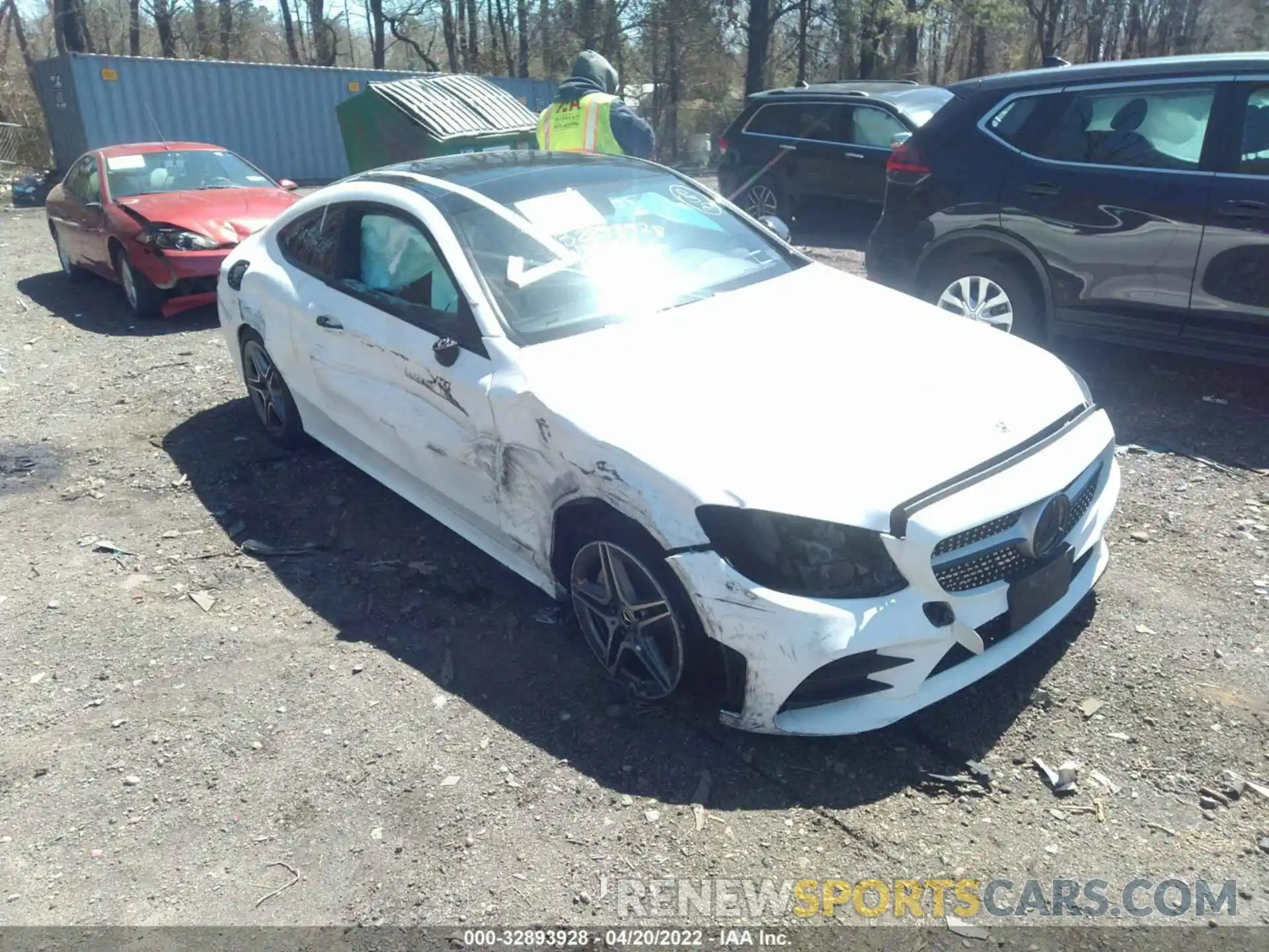 1 Photograph of a damaged car WDDWJ8EB8KF870214 MERCEDES-BENZ C-CLASS 2019