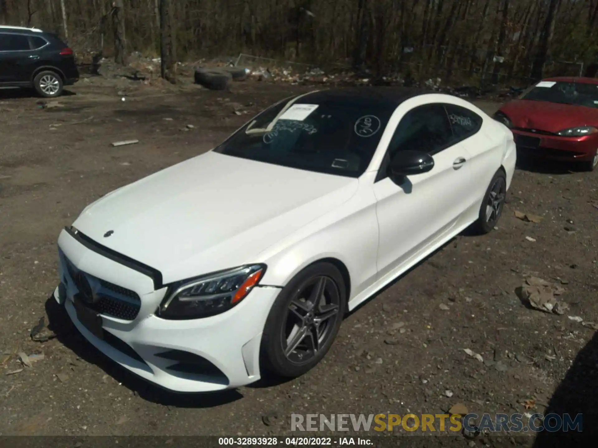 2 Photograph of a damaged car WDDWJ8EB8KF870214 MERCEDES-BENZ C-CLASS 2019