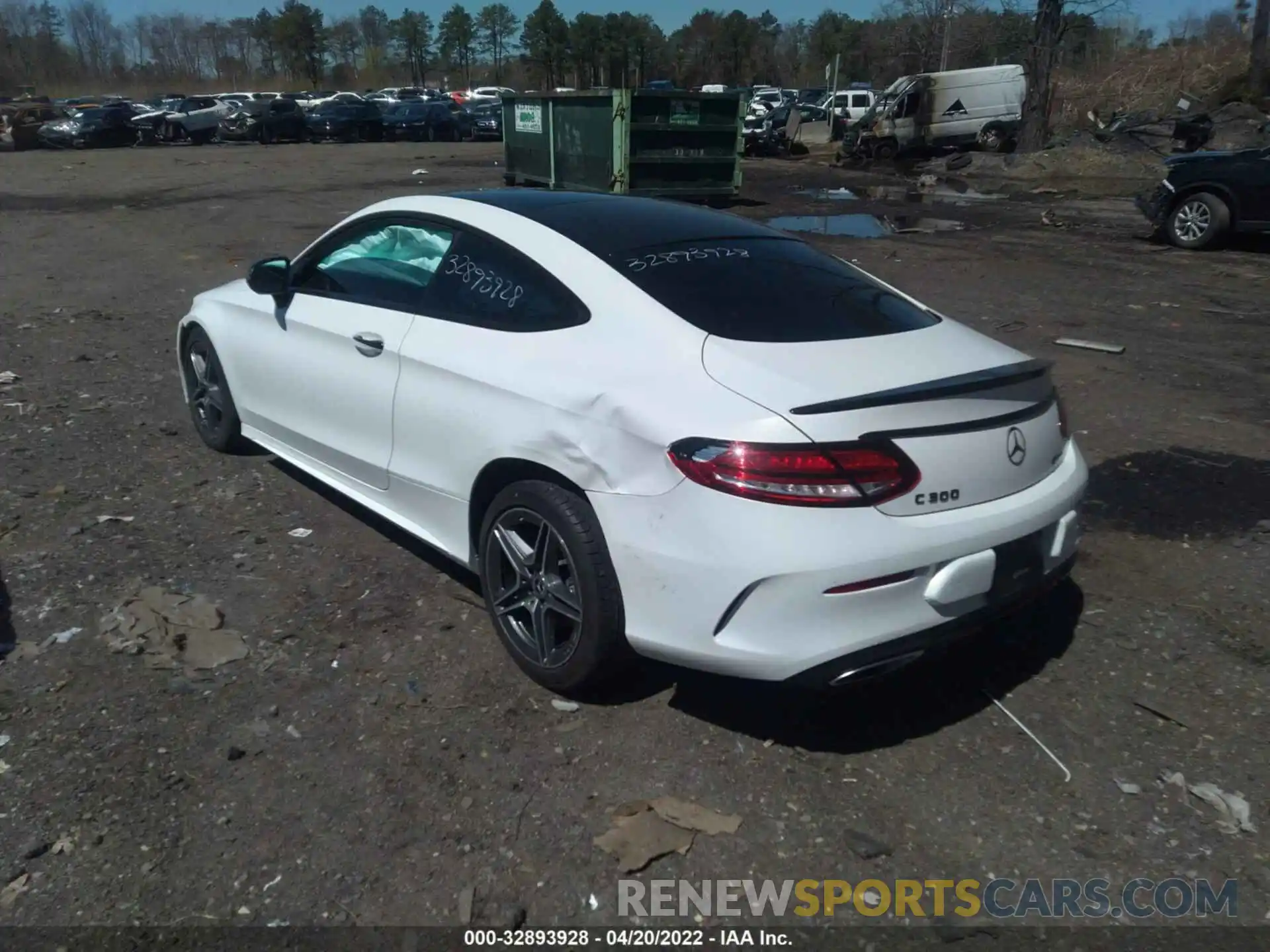 3 Photograph of a damaged car WDDWJ8EB8KF870214 MERCEDES-BENZ C-CLASS 2019