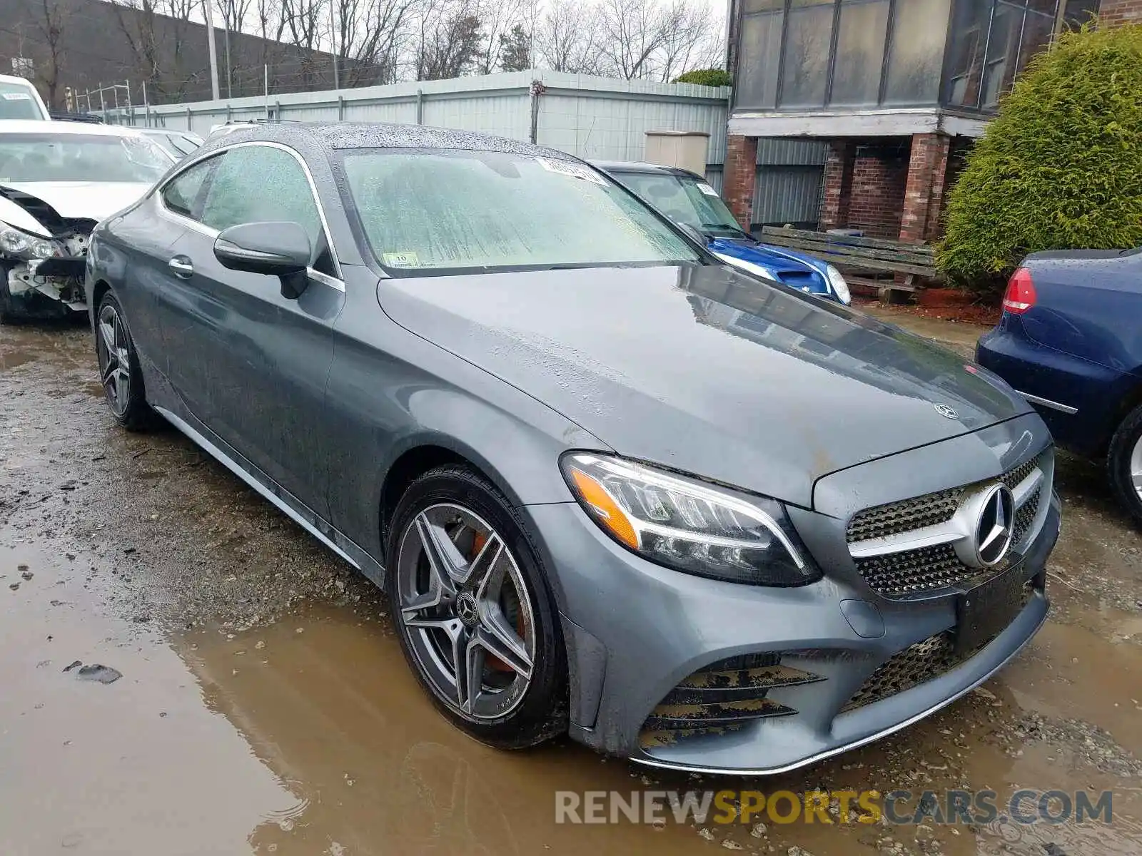 1 Photograph of a damaged car WDDWJ8EB9KF802200 MERCEDES-BENZ C CLASS 2019